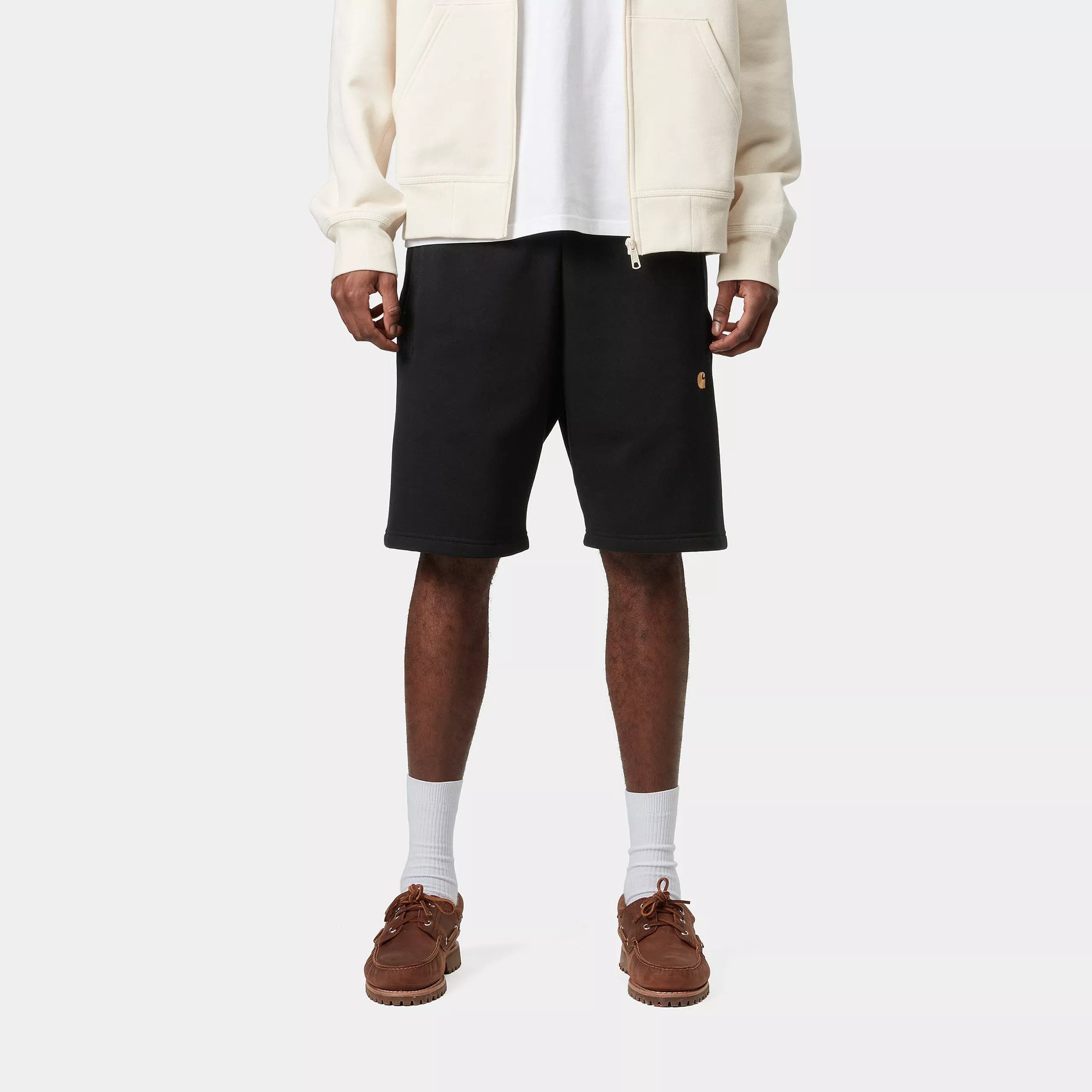 Carhartt WIP Chase Sweat Short - Black