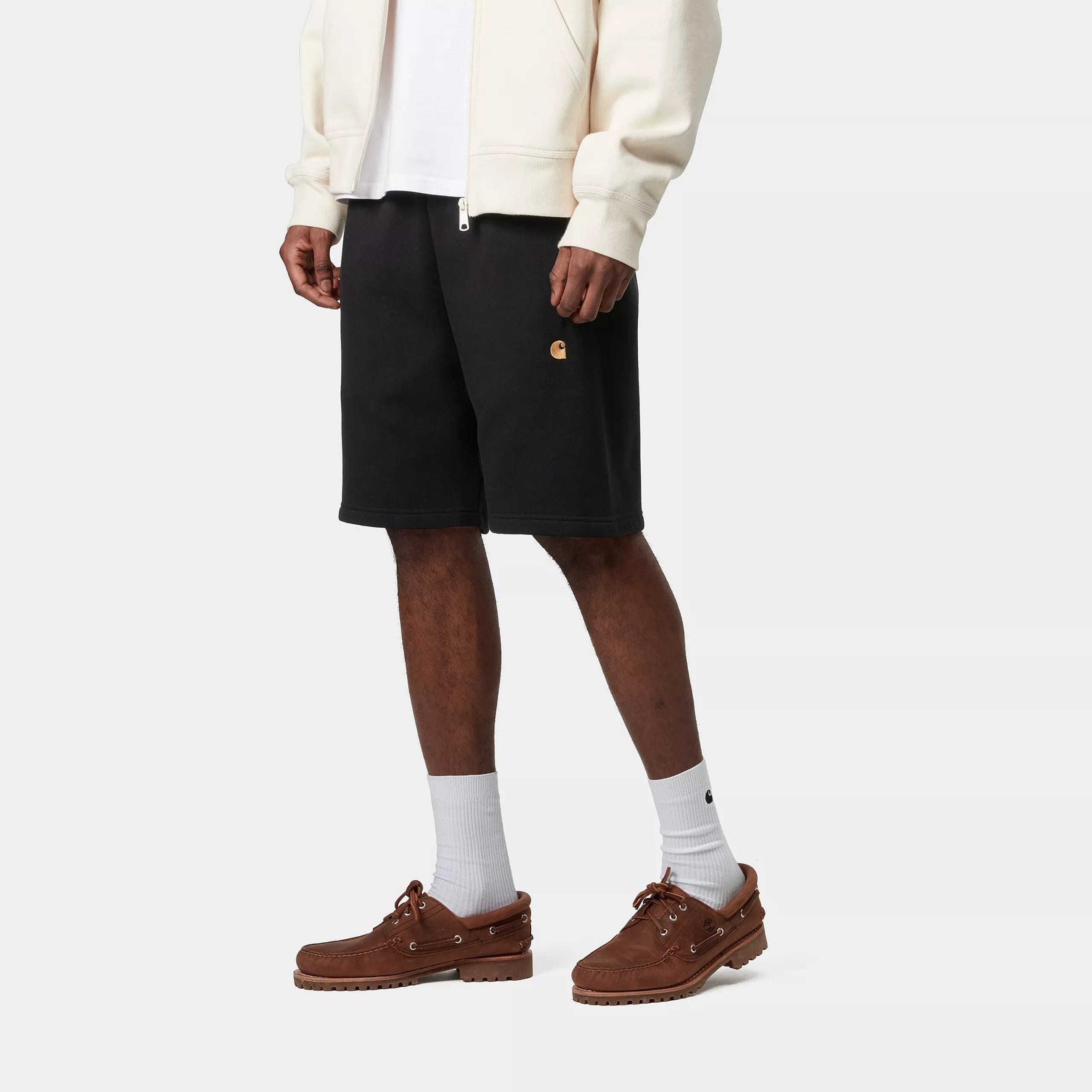Carhartt WIP Chase Sweat Short - Black