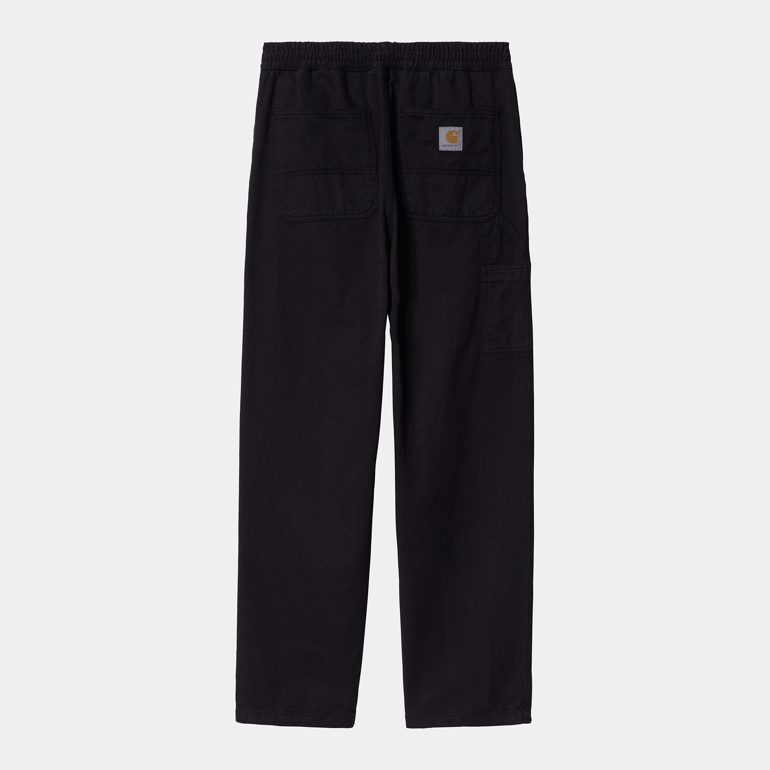 Carhartt WIP Flint Pant - Black (Garment Dyed)