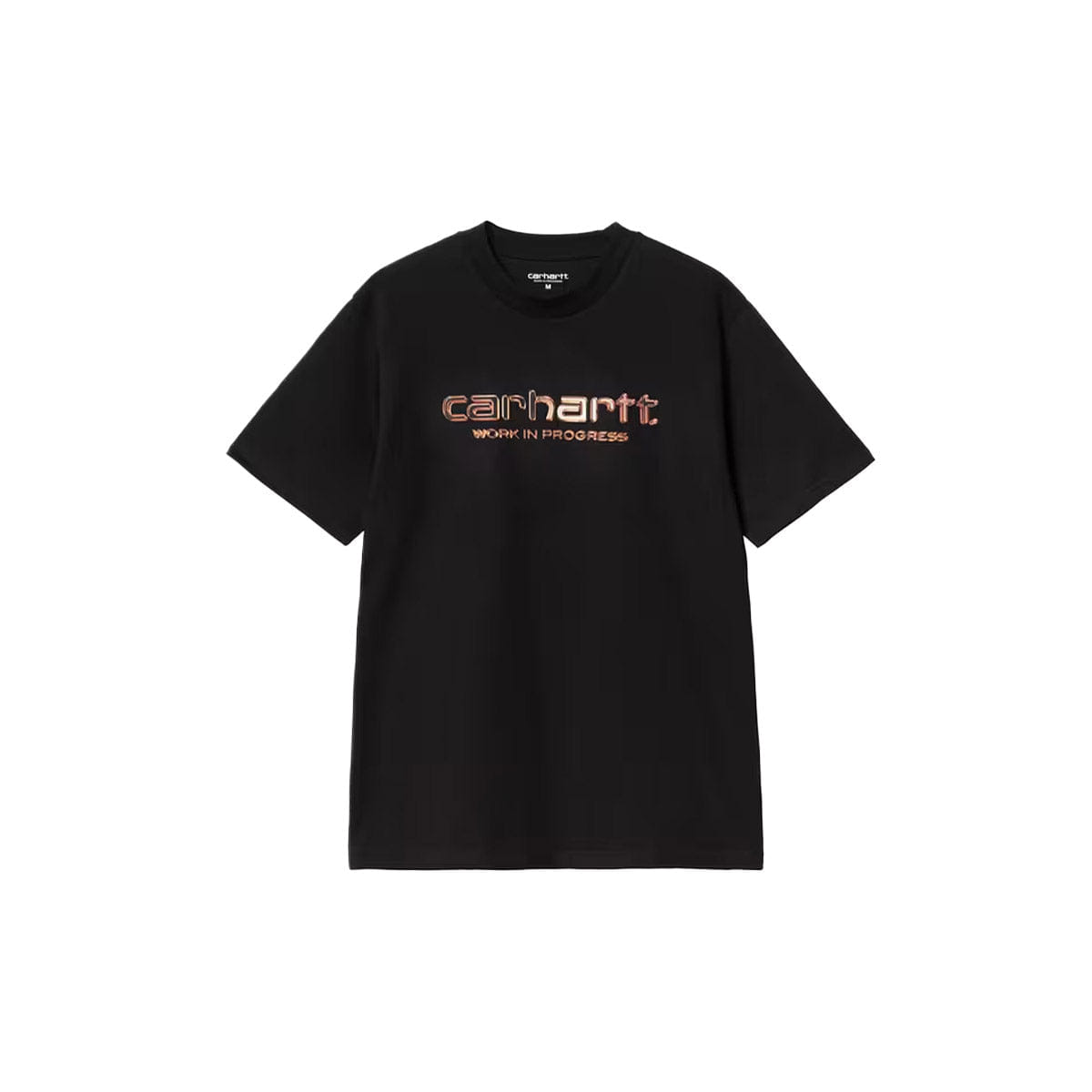 Carhartt WIP S/S Solar Chrome Script T - Shirt Black