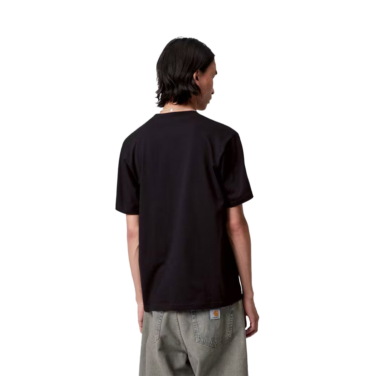 Carhartt WIP S/S Solar Chrome Script T - Shirt Black