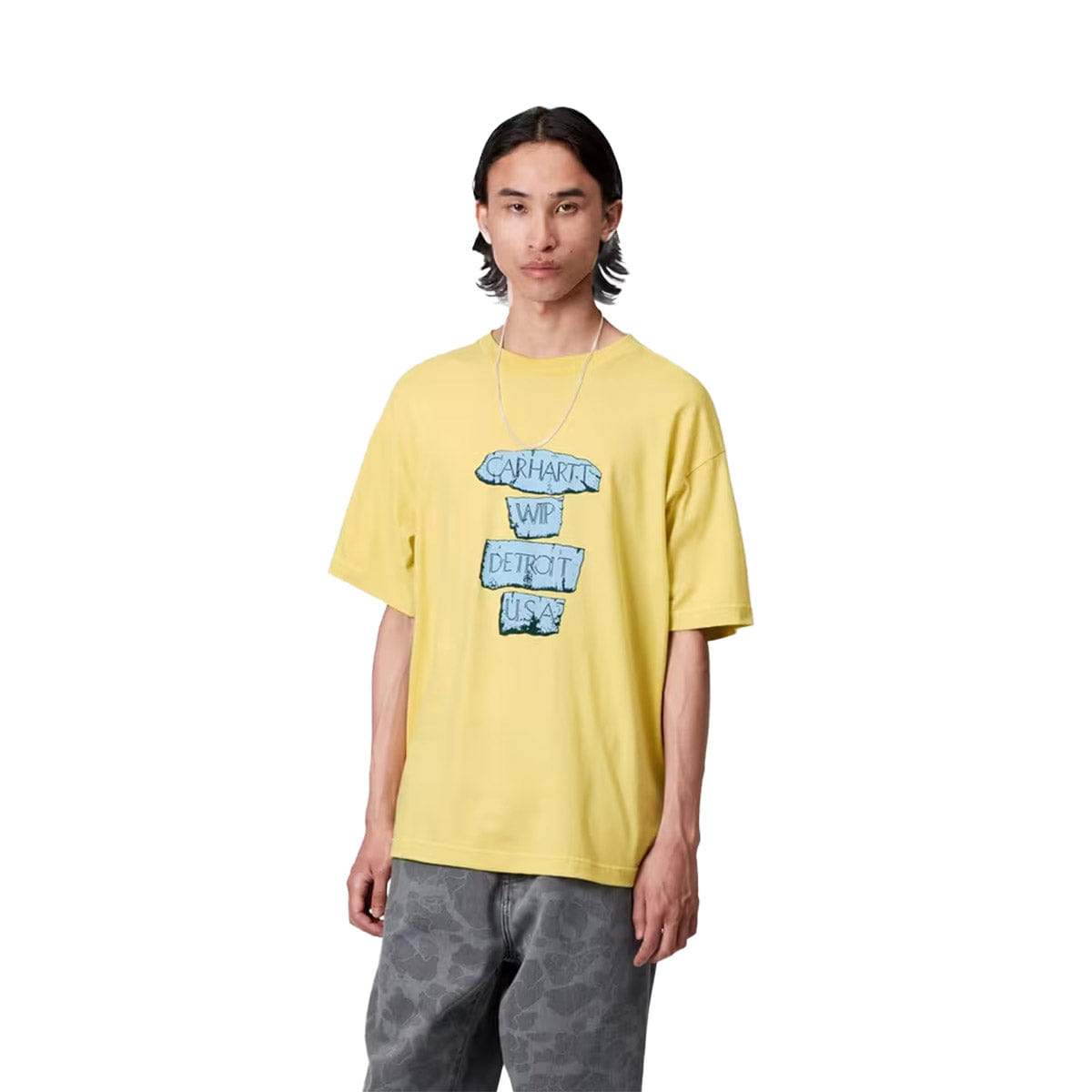 Carhartt WIP S/S Masterpiece T - Shirt Yellow