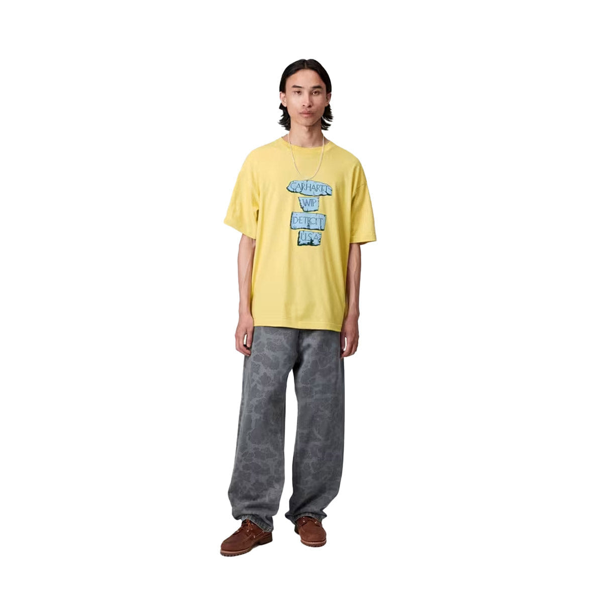 Carhartt WIP S/S Masterpiece T - Shirt Yellow