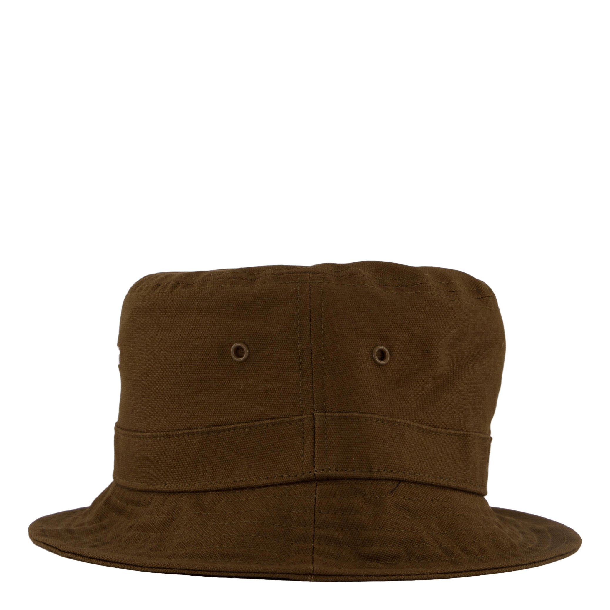 Carhartt WIP Script Bucket Hat Lumber / White
