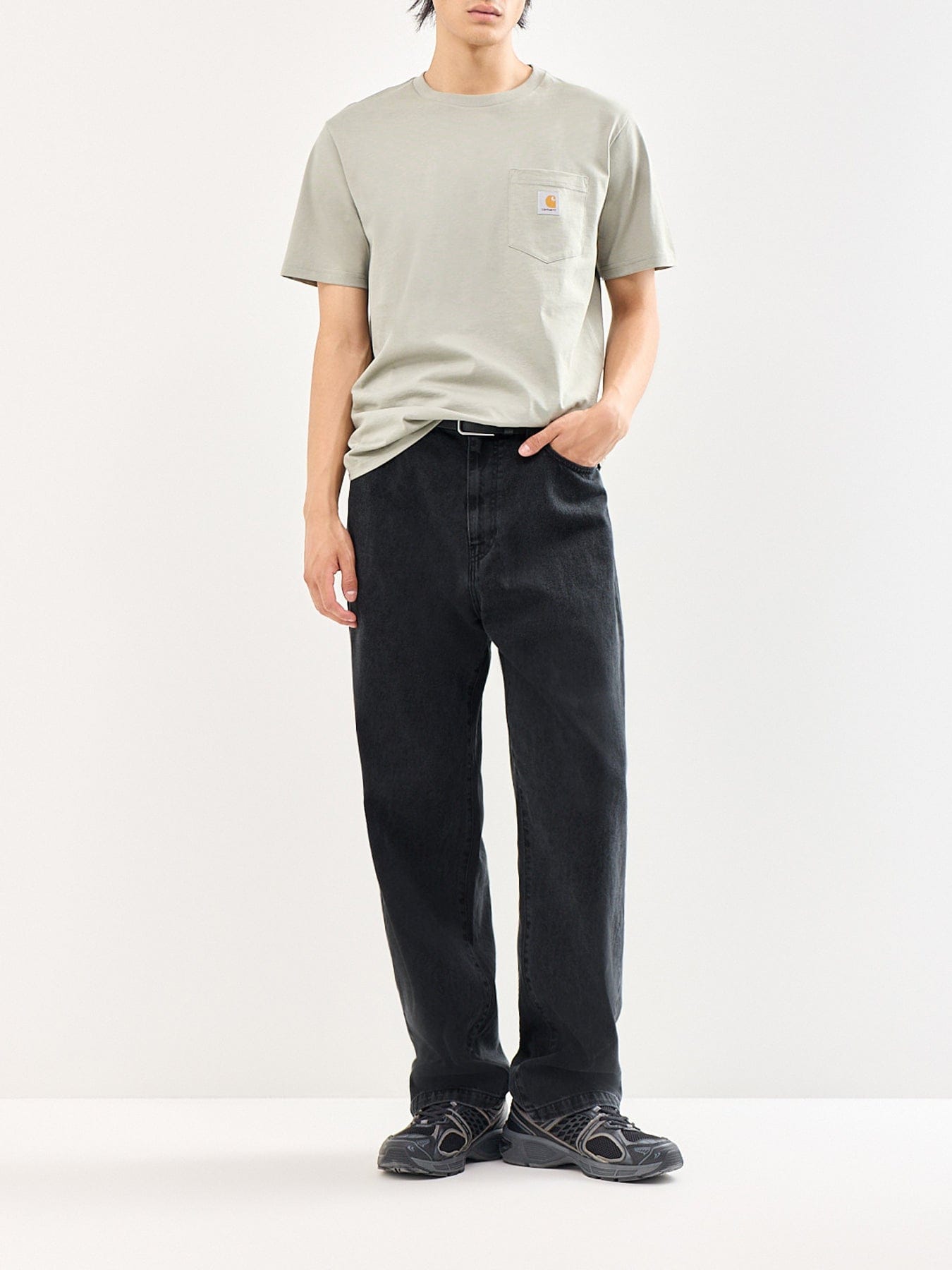 Carhartt WIP Pocket Logo T - Shirt Green
