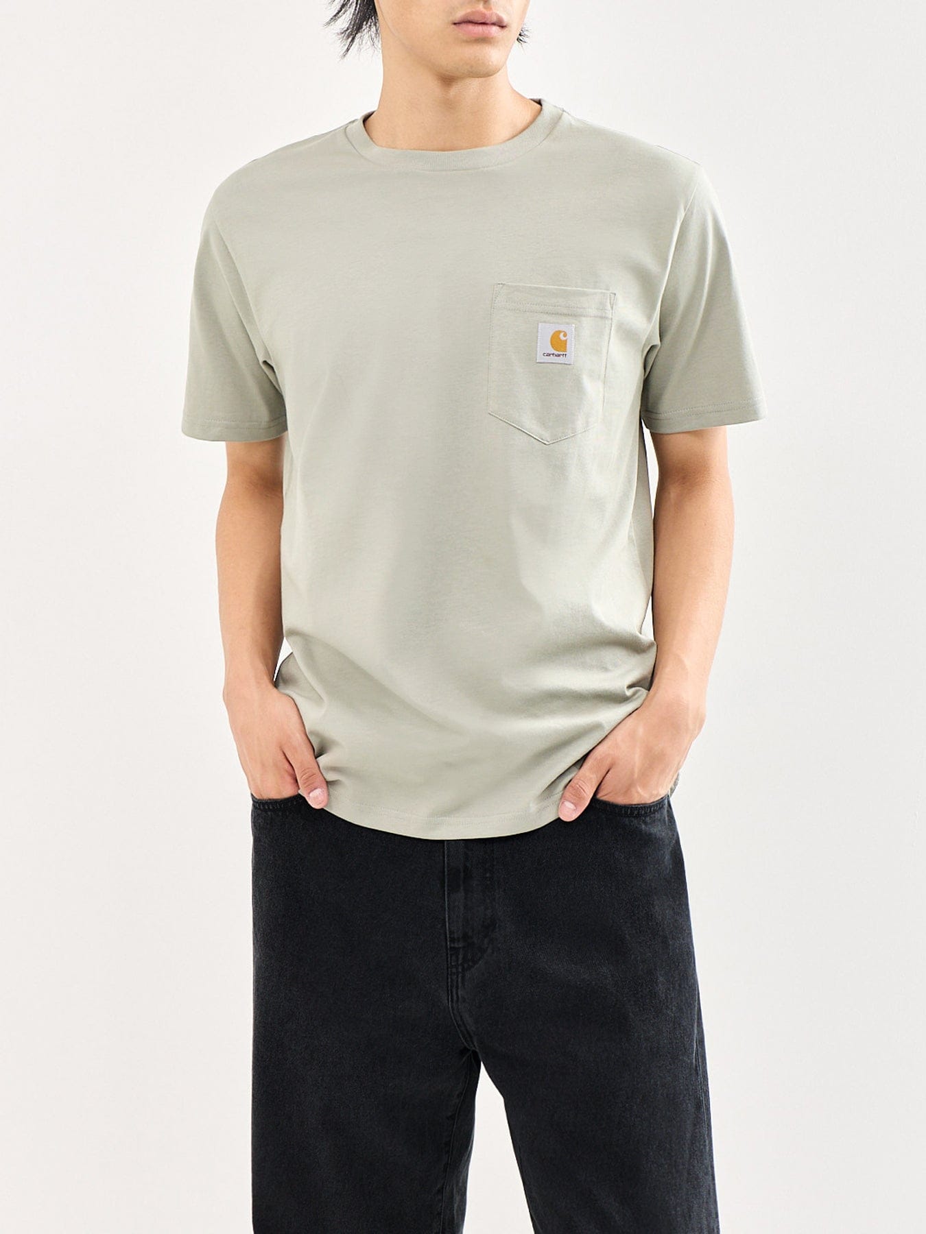 Carhartt WIP Pocket Logo T - Shirt Green