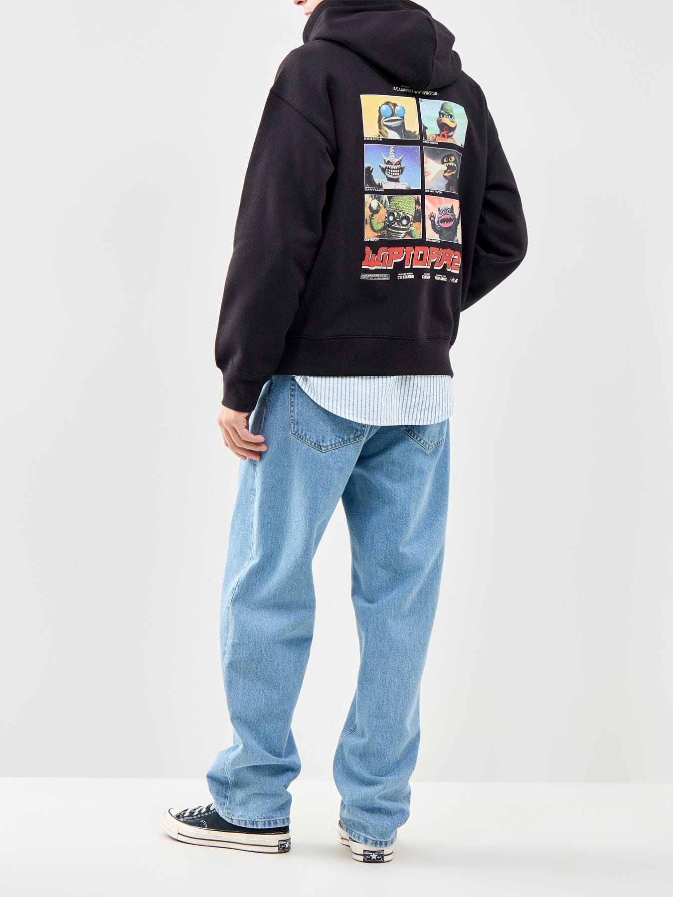 Carhartt WIP Wiptopia II Hooded Sweatshirt Black