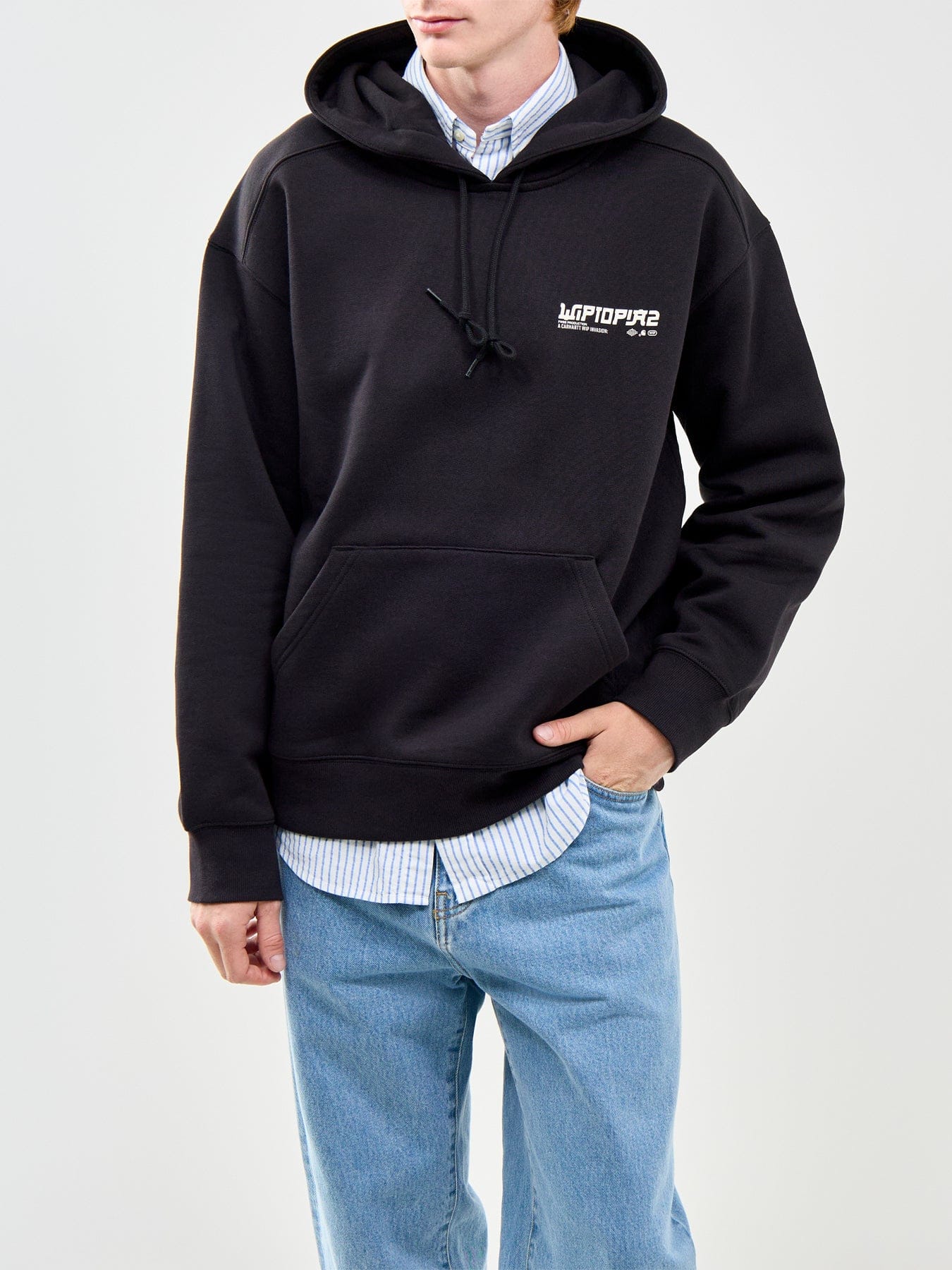 Carhartt WIP Wiptopia II Hooded Sweatshirt Black