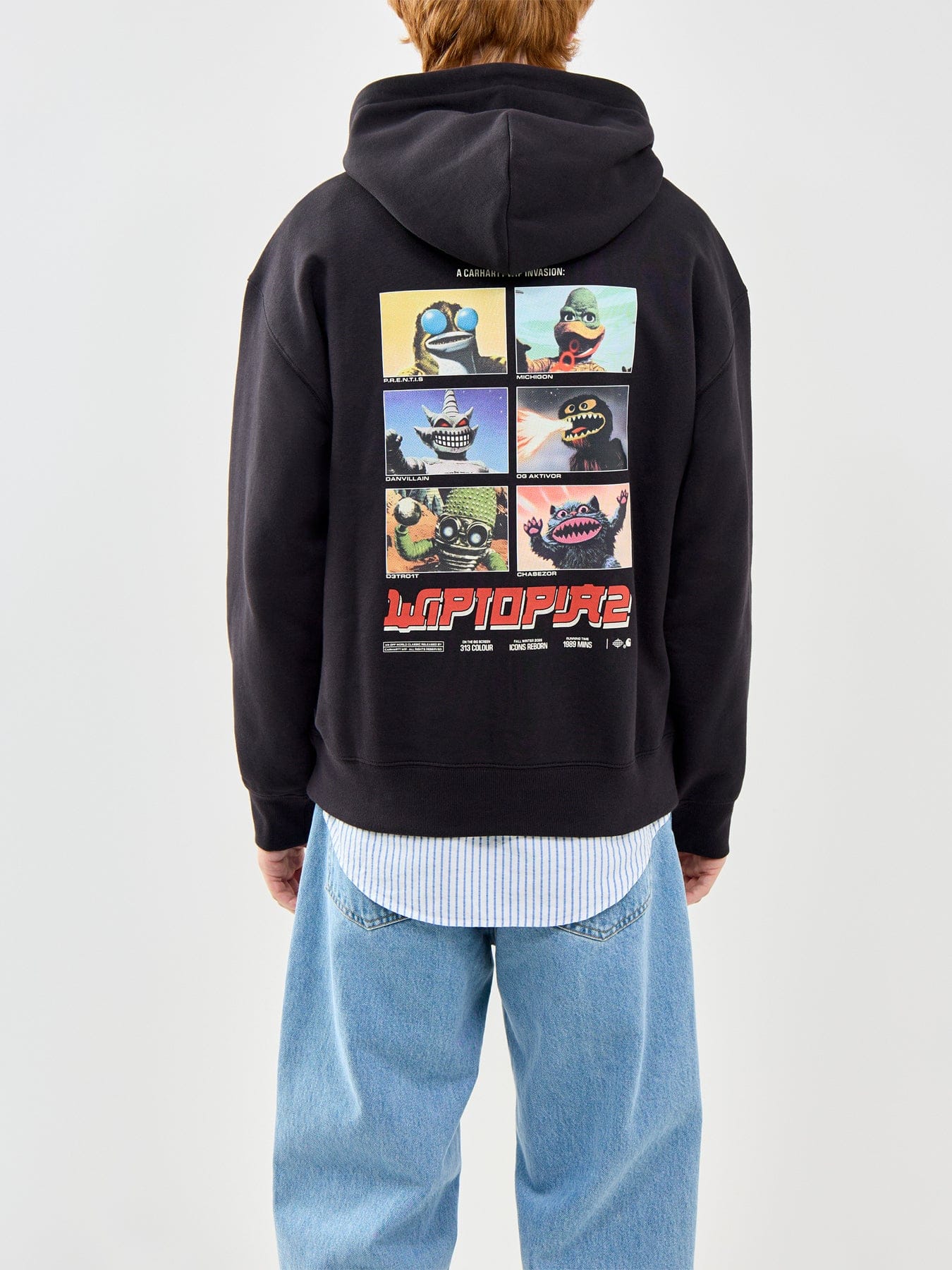 Carhartt WIP Wiptopia II Hooded Sweatshirt Black
