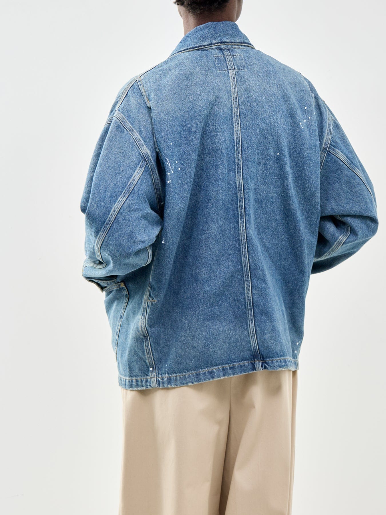 Carhartt WIP Michigan Denim Coat Blue