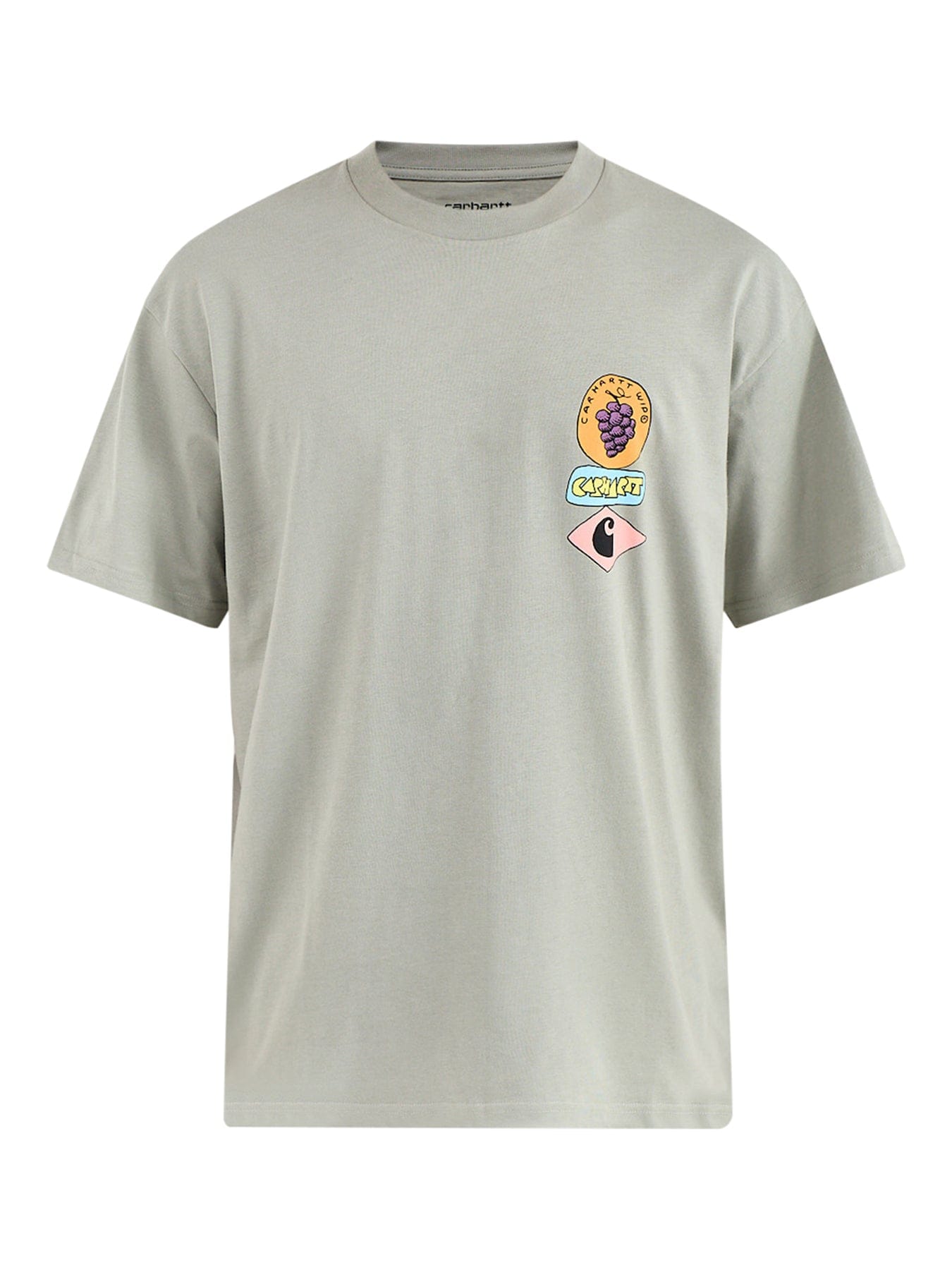 Carhartt WIP Stacked Grapes T - Shirt Green