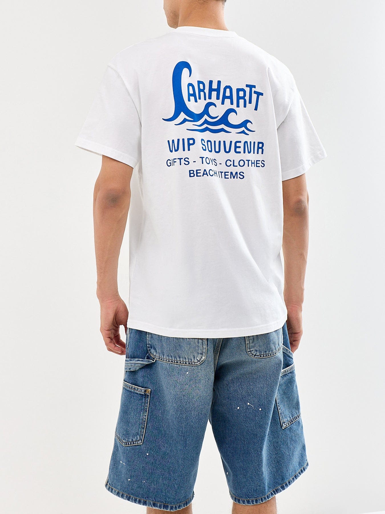 Carhartt WIP Waves T - Shirt White