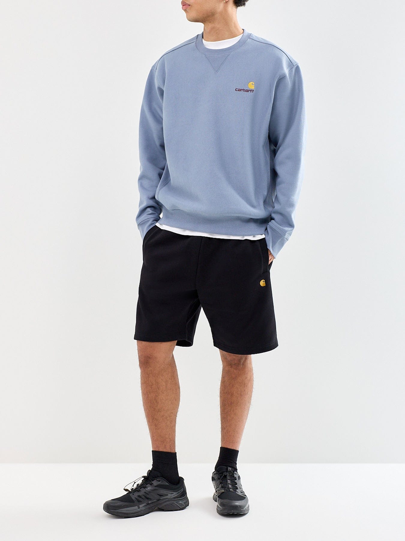 Carhartt WIP American Script Sweatshirt Blue