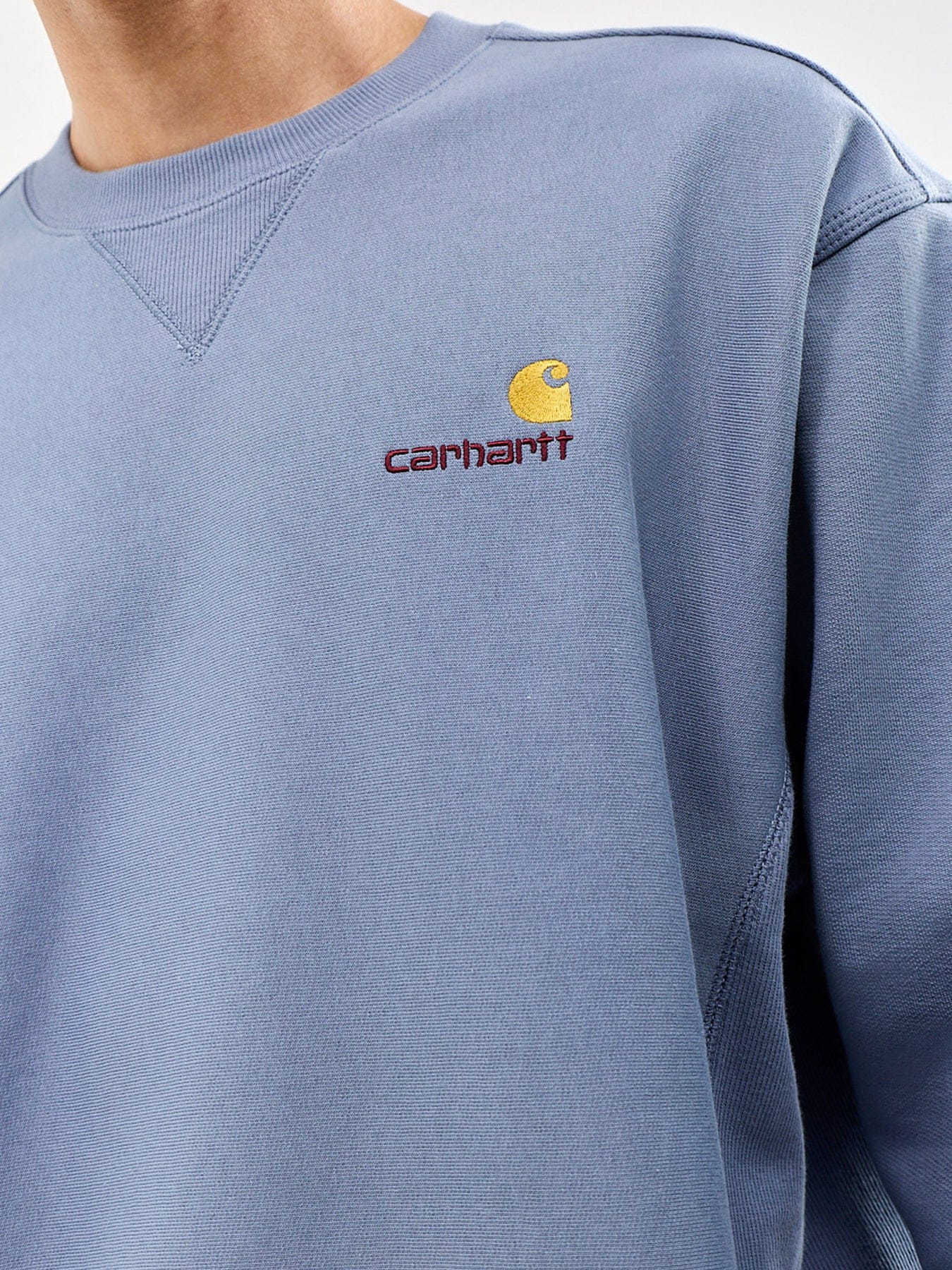 Carhartt WIP American Script Sweatshirt Blue