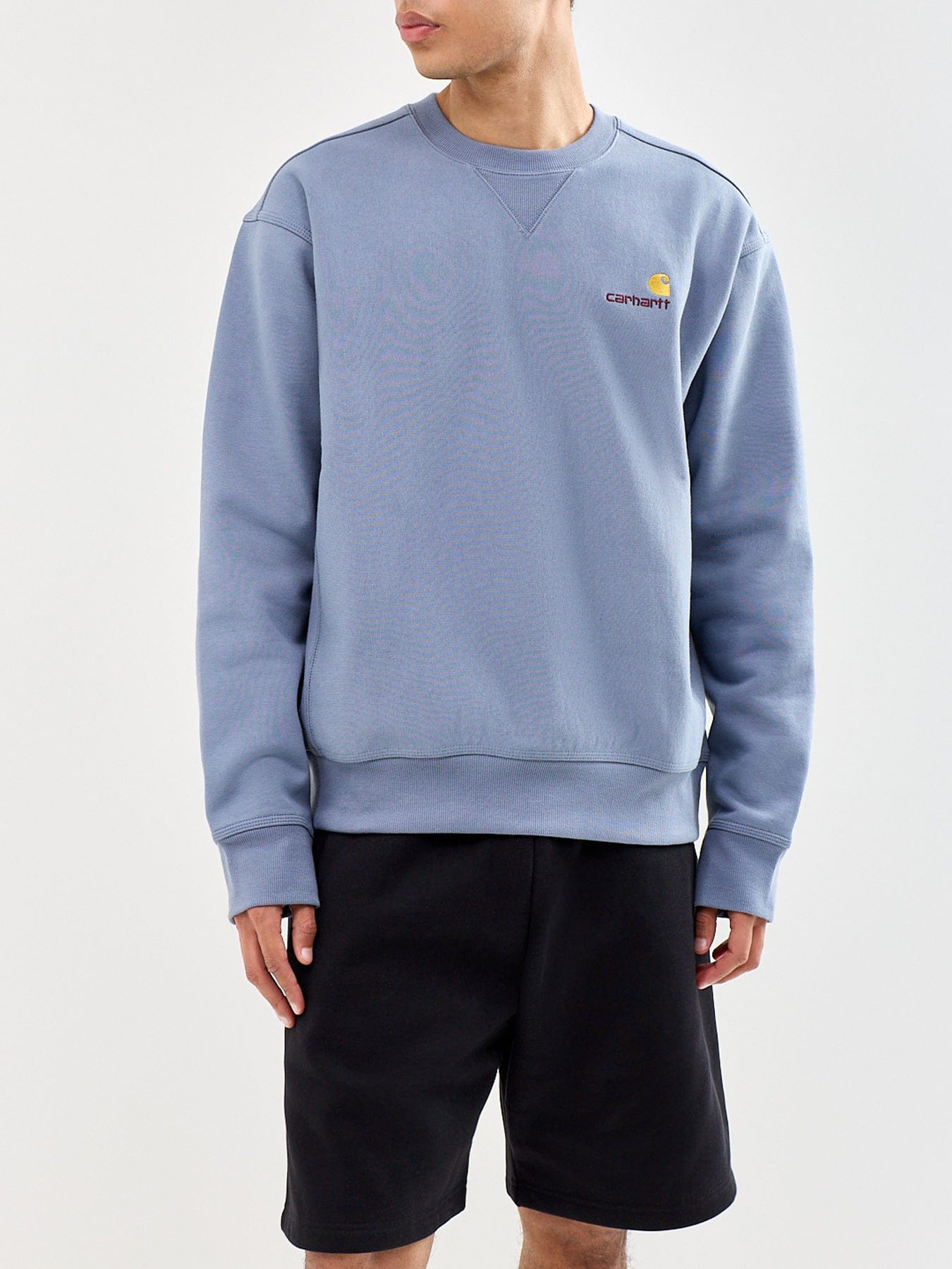 Carhartt WIP American Script Sweatshirt Blue