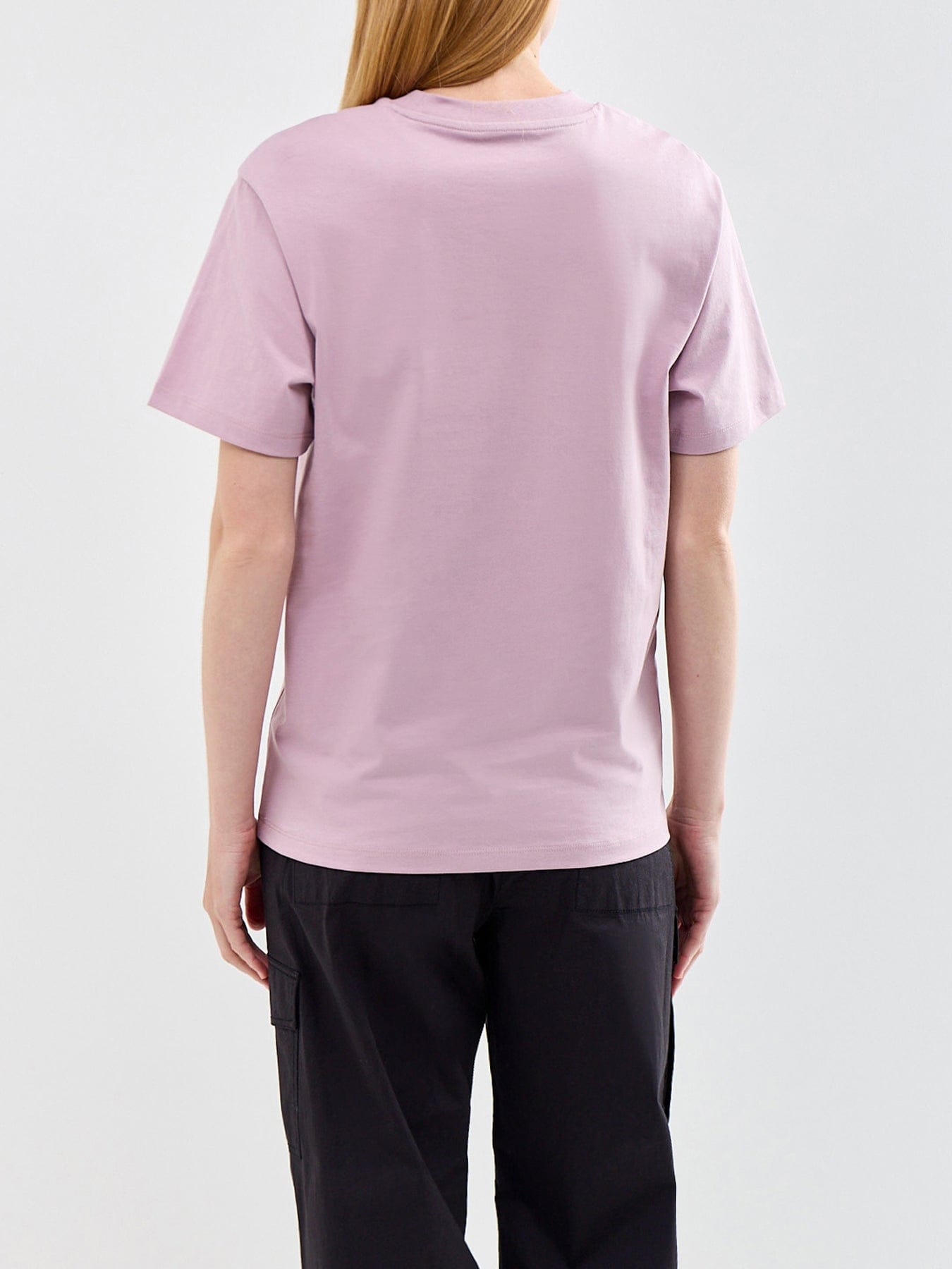 Carhartt WIP Bumper Sticker Graphic T - Shirt Pink