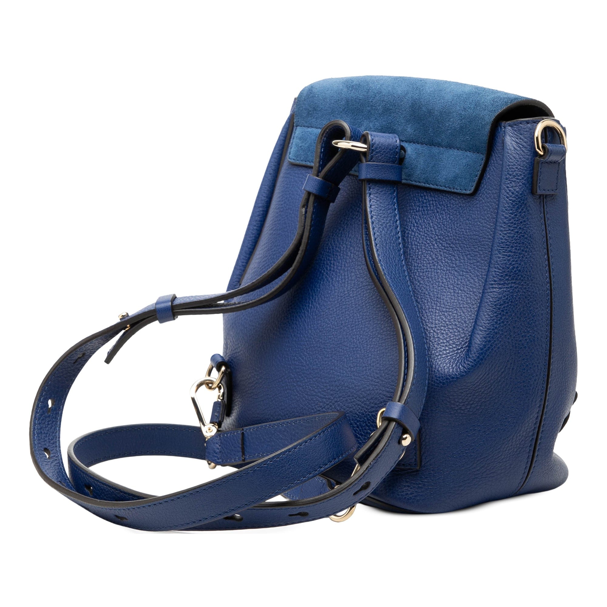 Chloé Medium Calfskin and Suede Faye Backpack