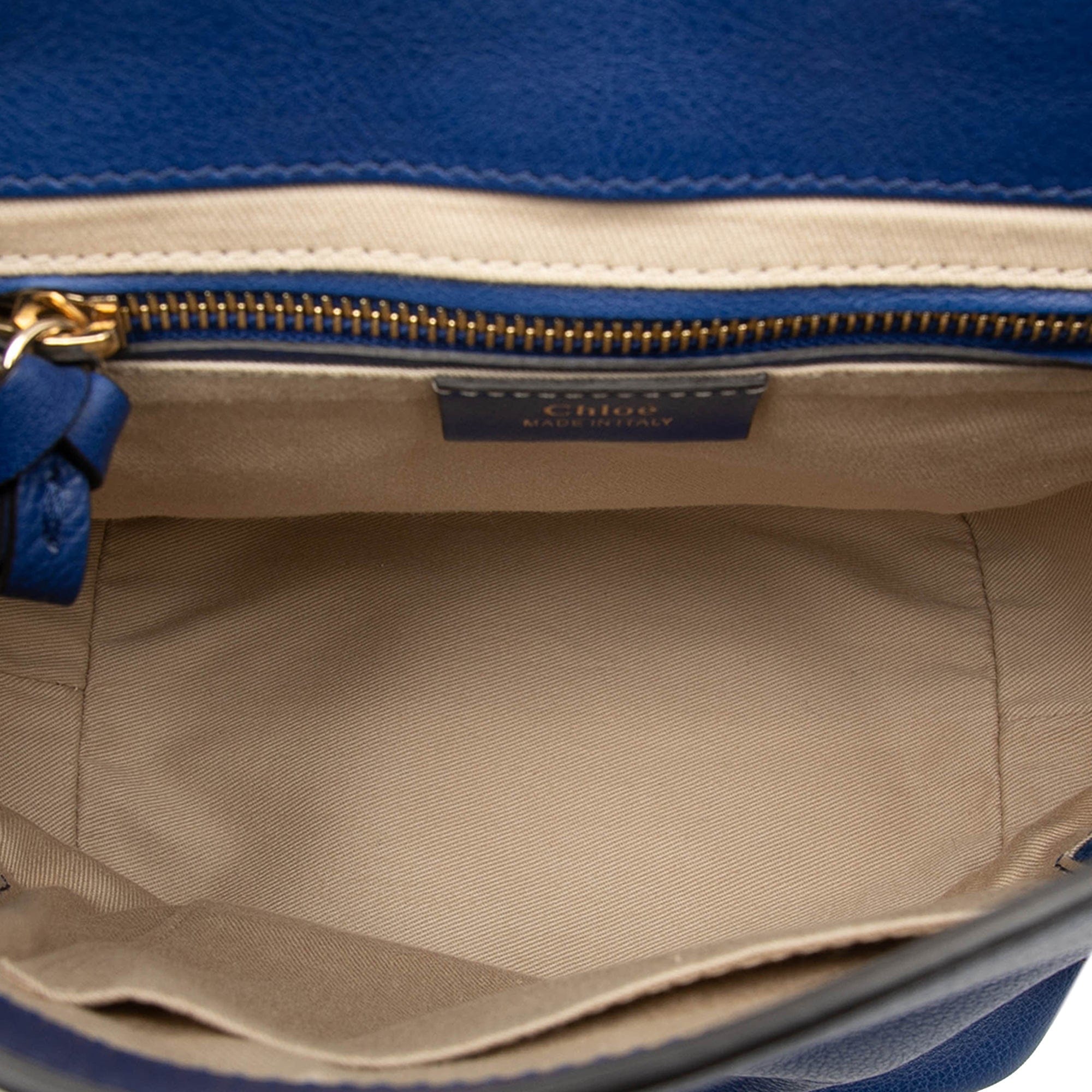 Chloé Medium Calfskin and Suede Faye Backpack