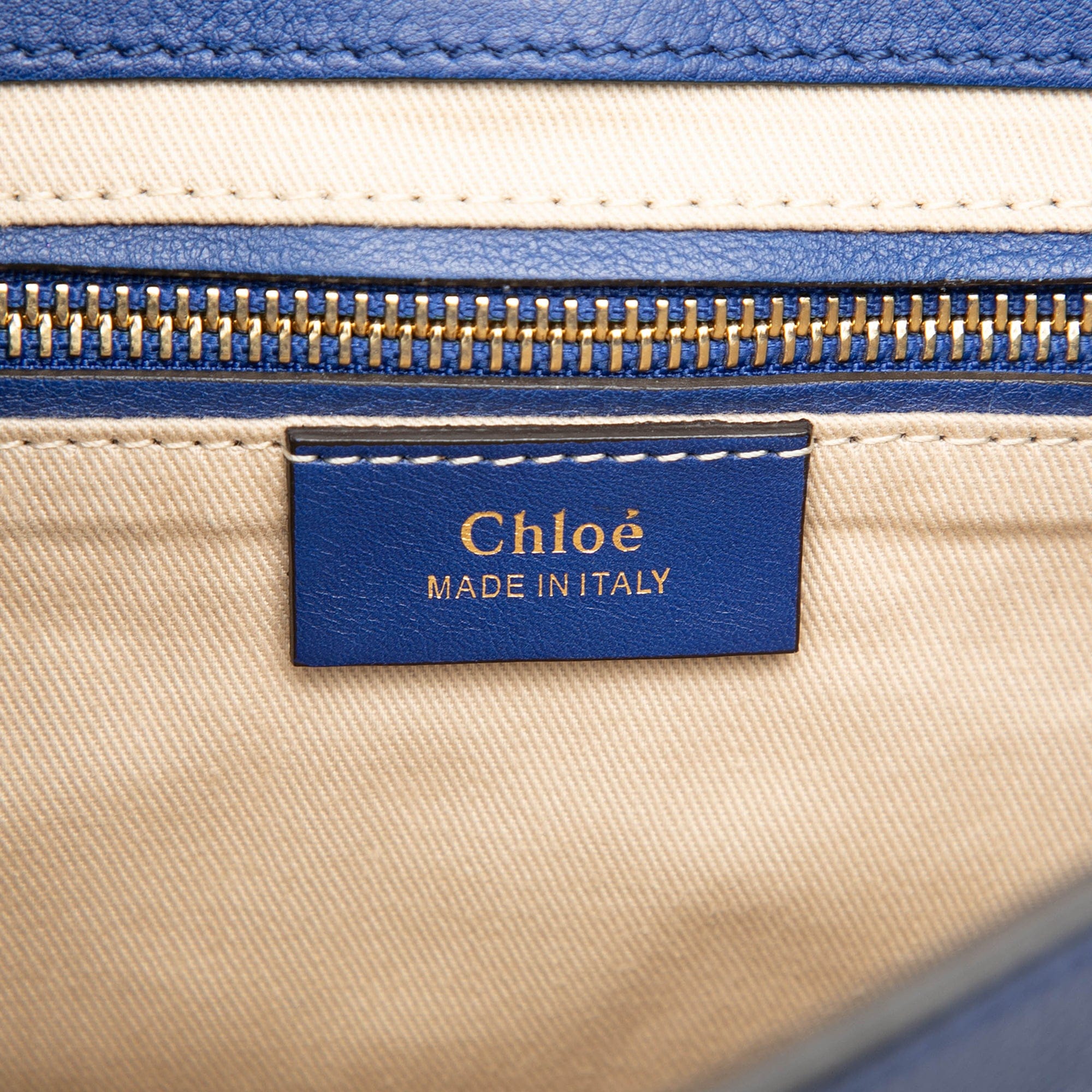 Chloé Medium Calfskin and Suede Faye Backpack