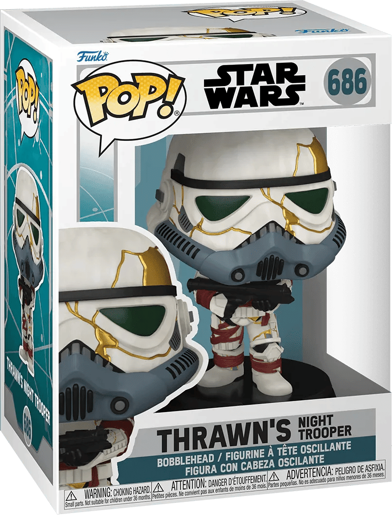 Funko Star Wars: Ahsoka (TV) - Thrawn's Night Trooper (White/Grey Helmet) Pop! Vinyl