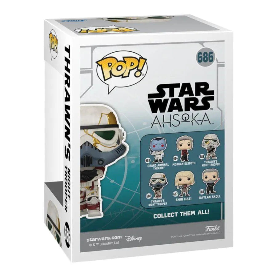 Funko Star Wars: Ahsoka (TV) - Thrawn's Night Trooper (White/Grey Helmet) Pop! Vinyl