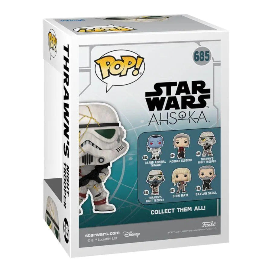 Funko Star Wars: Ahsoka (TV) - Thrawn's Night Trooper (White/Gold Helmet) Pop! Vinyl