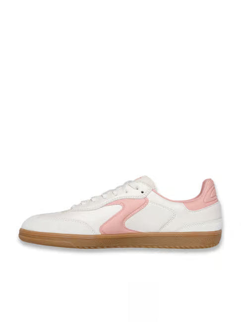 Skechers Women's HOTSHOT - KICKOFF White Lace Up Casual Sneakers