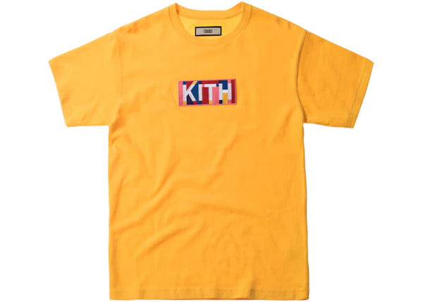 Kith Geo Colors T-Shirt Yellow