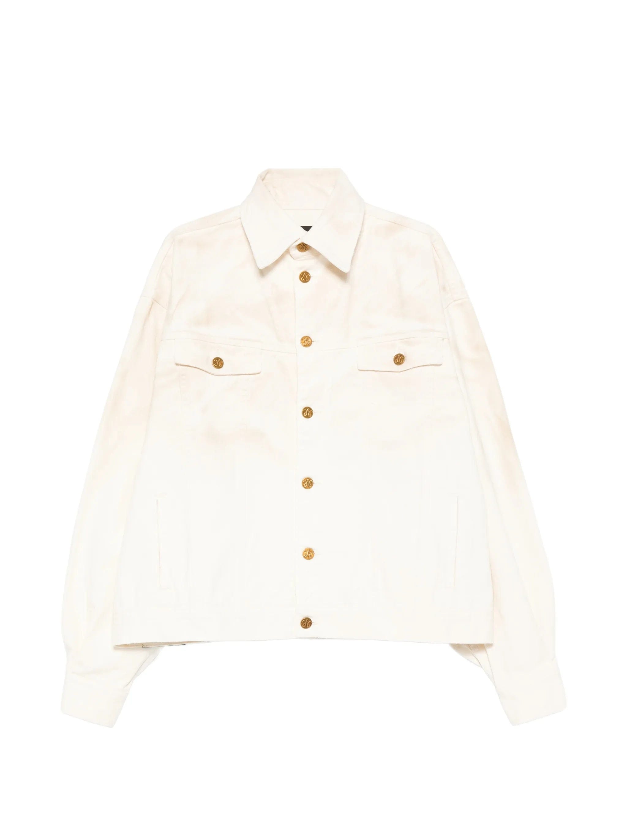 Willy Chavarria oversized denim jacket