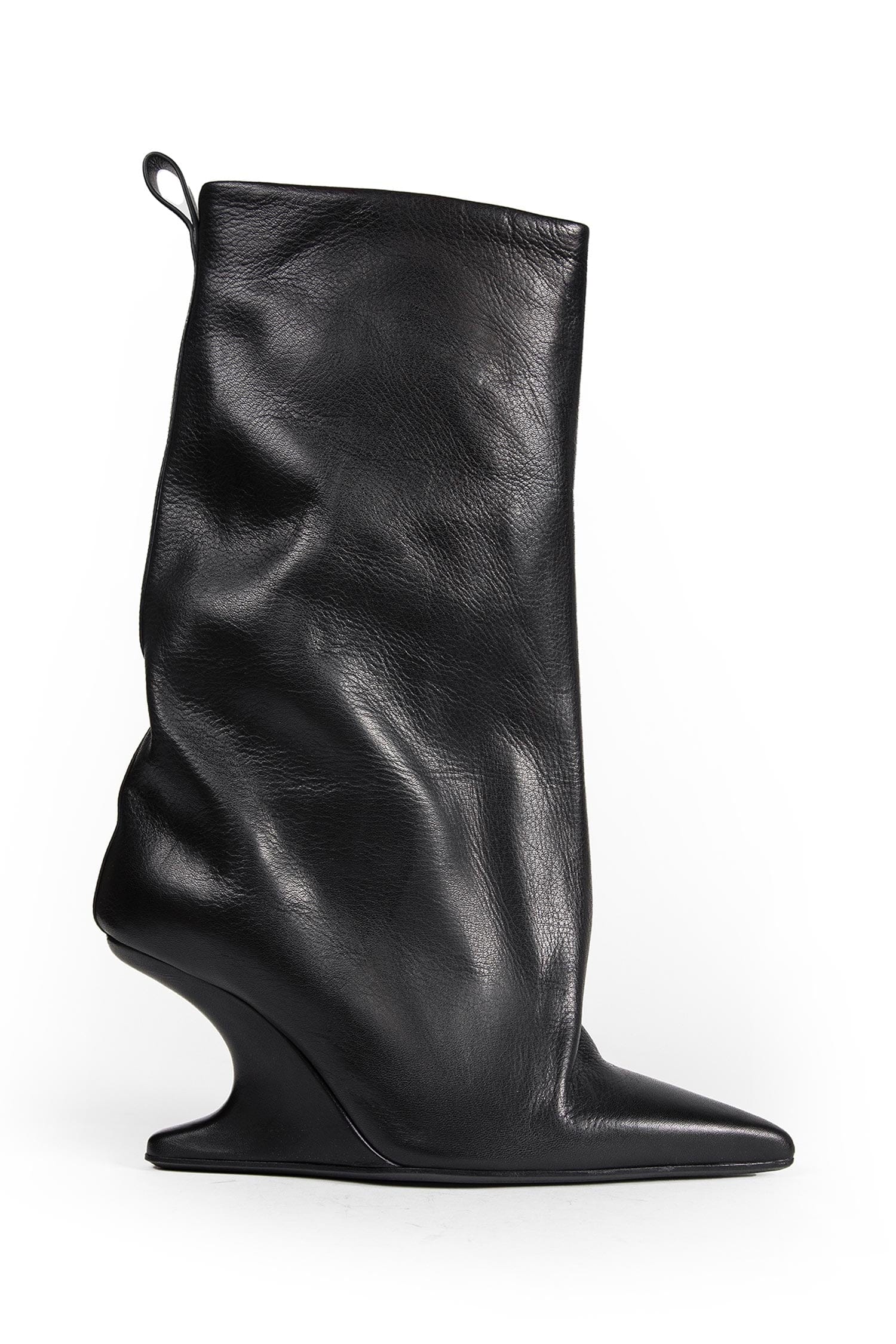 RICK OWENS Temple Cantilever 8 Sharp Flared Boots
