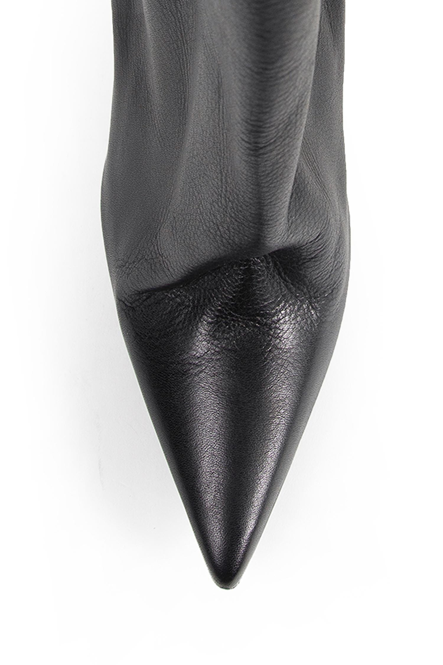 RICK OWENS Temple Cantilever 8 Sharp Flared Boots