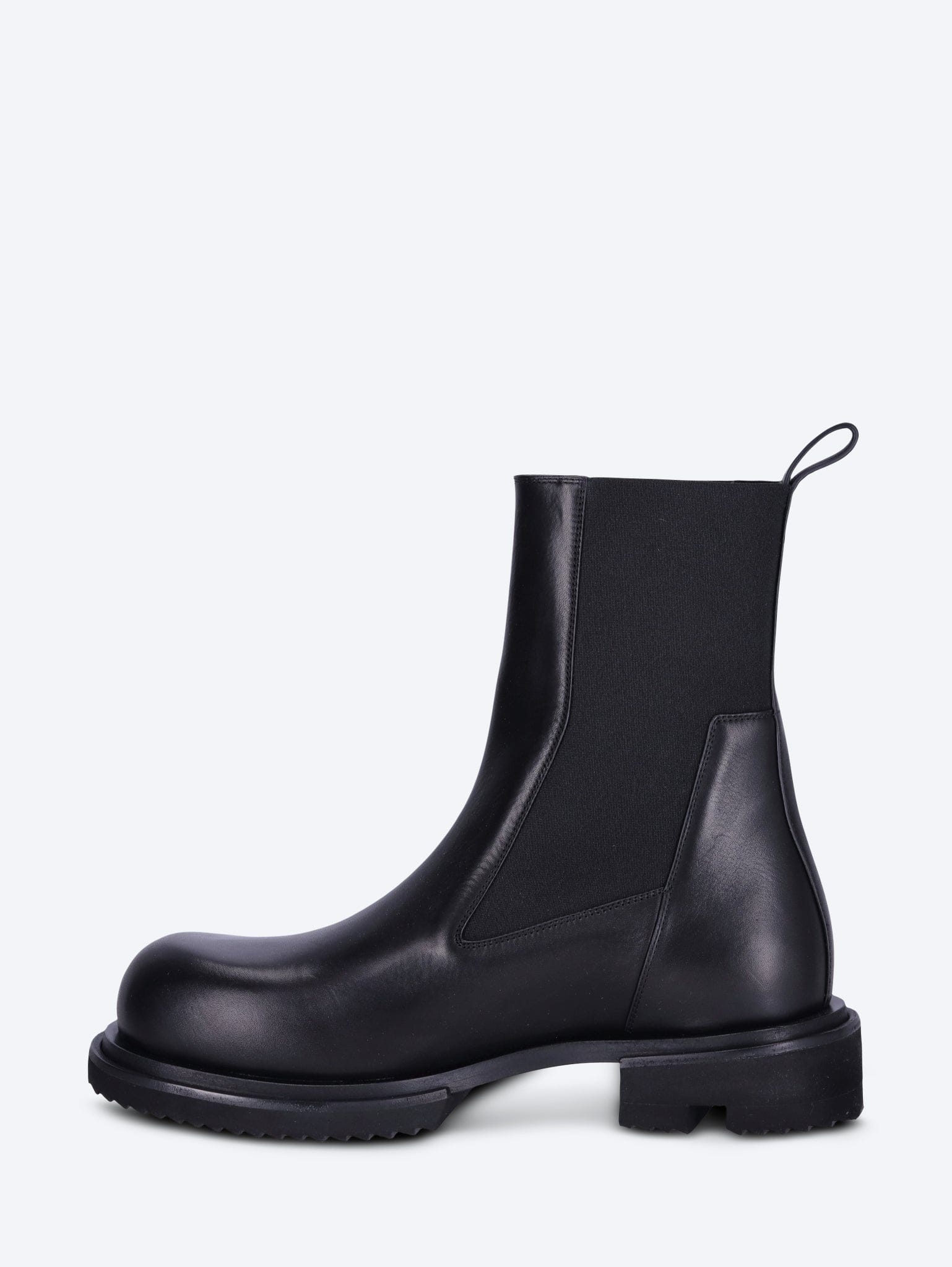 RICK OWENS Beatle gabe leather boots