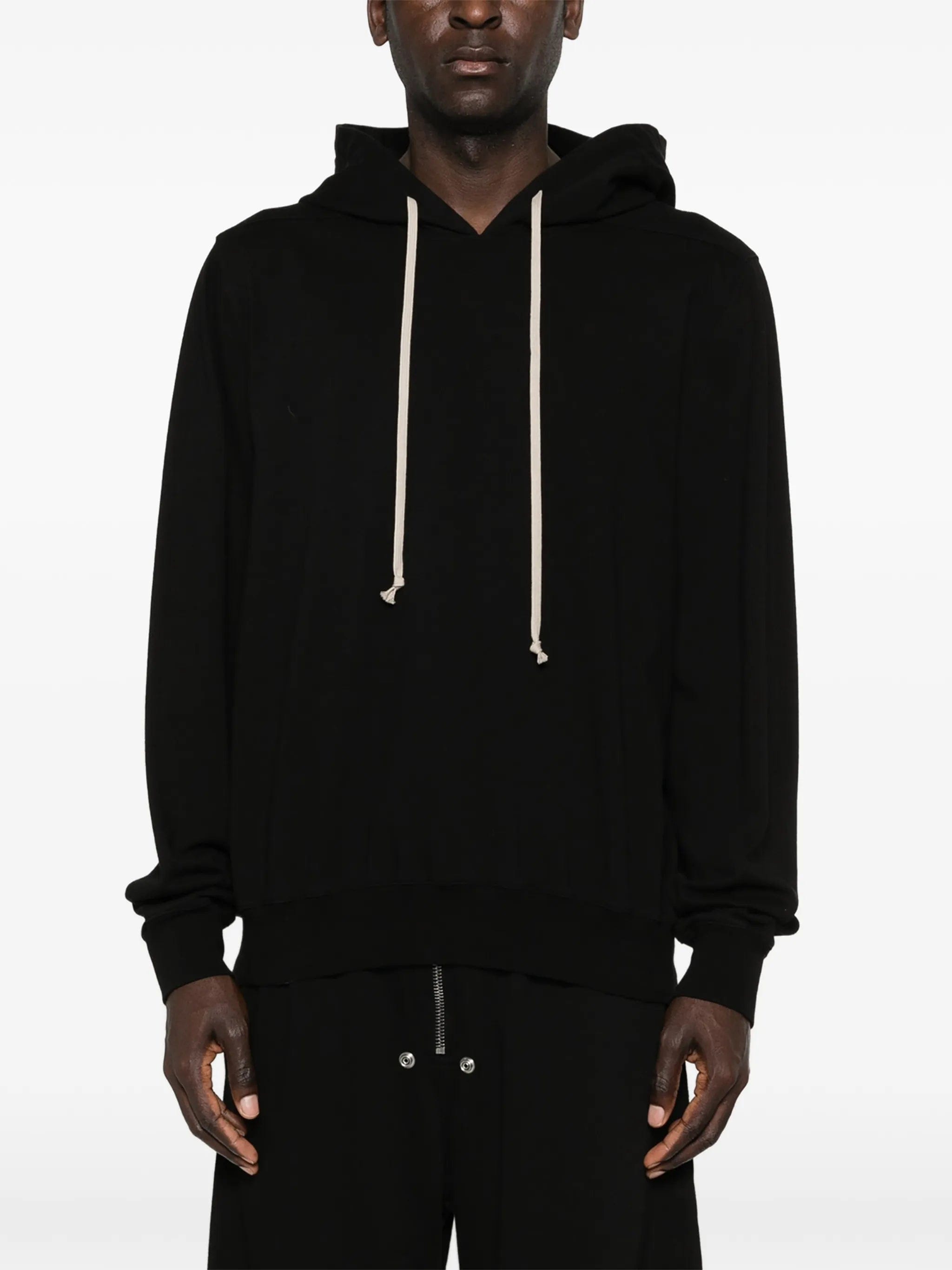 Rick Owens hooded printed hoodie