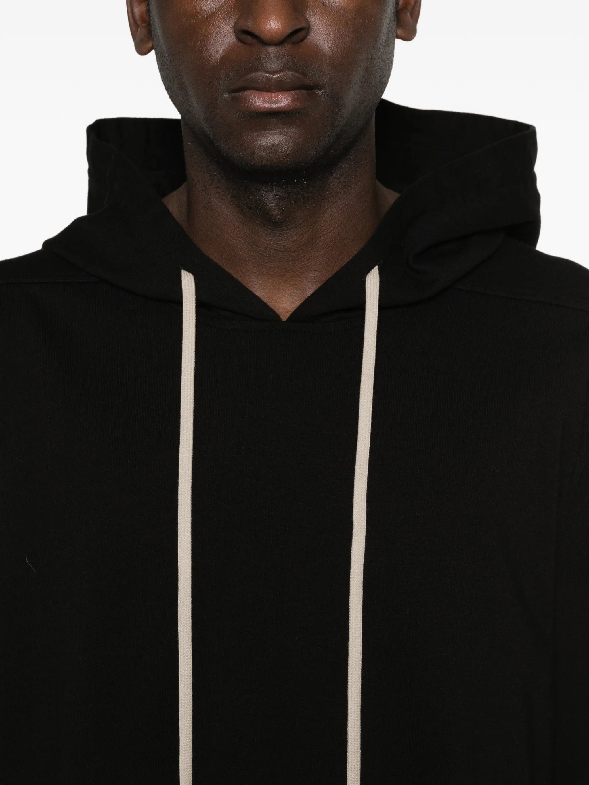 Rick Owens hooded printed hoodie