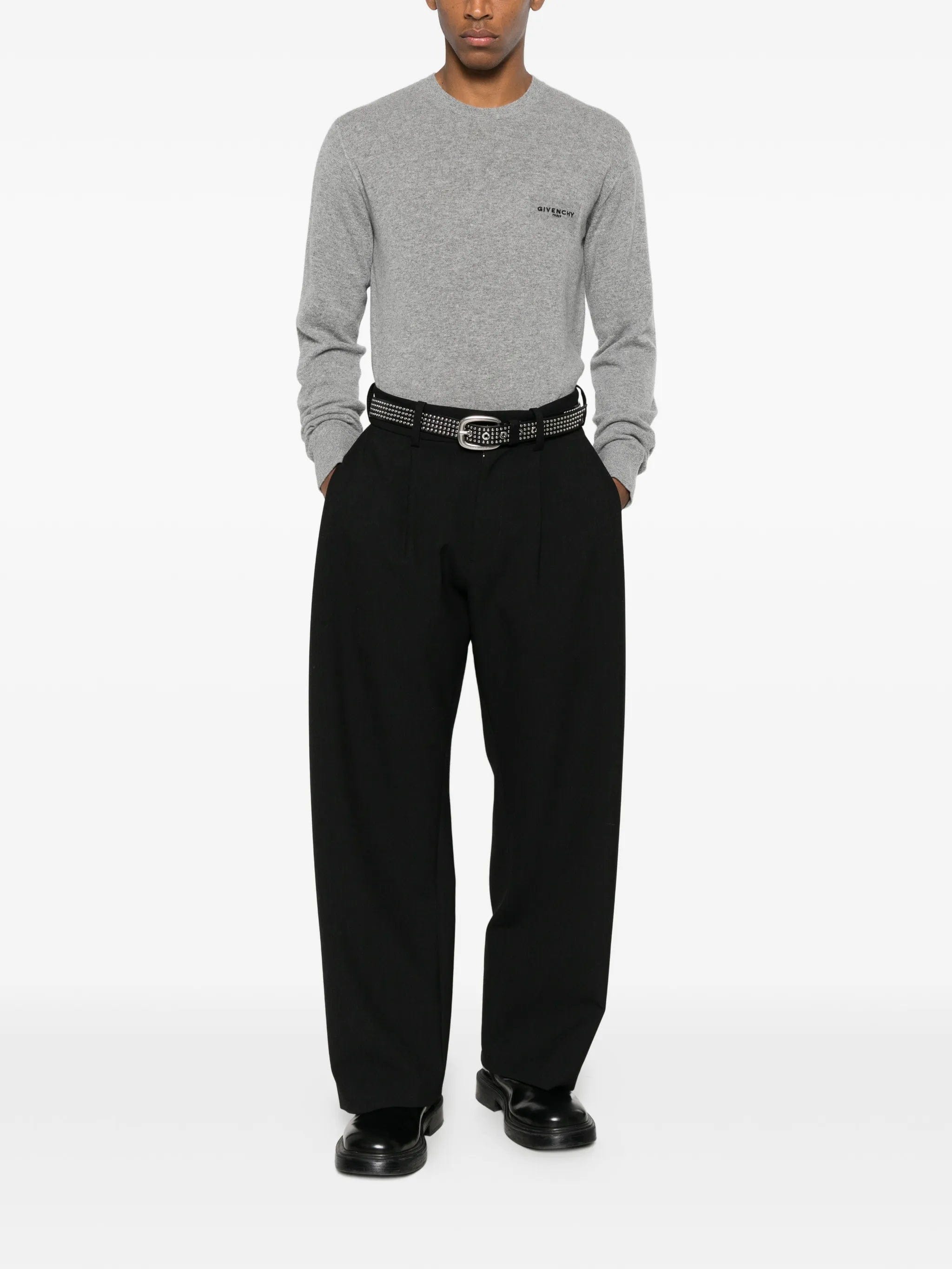 Givenchy logo crew - neck sweater