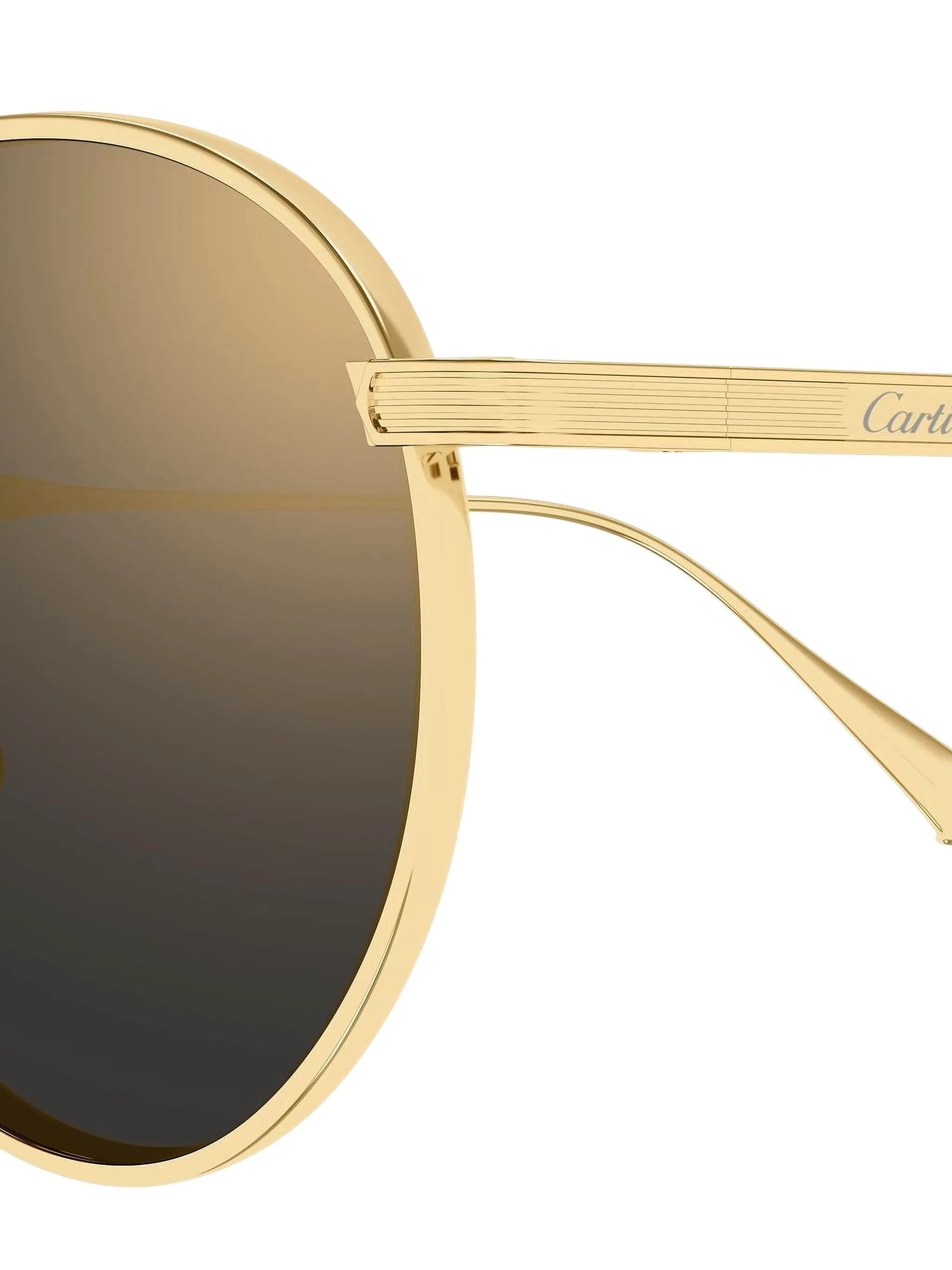 Cartier Eyewear Signature C round sunglasses