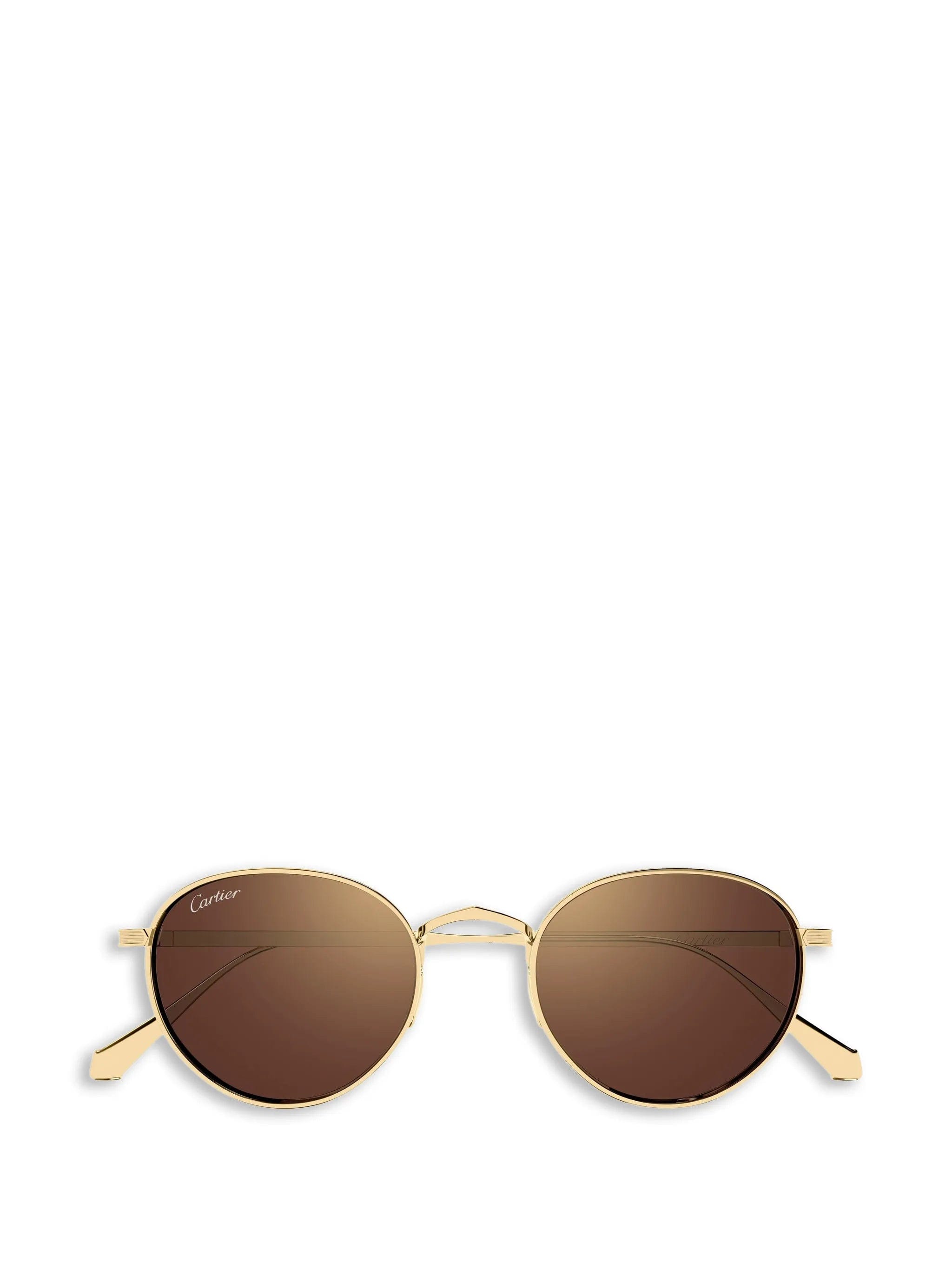 Cartier Eyewear round - lens sunglasses