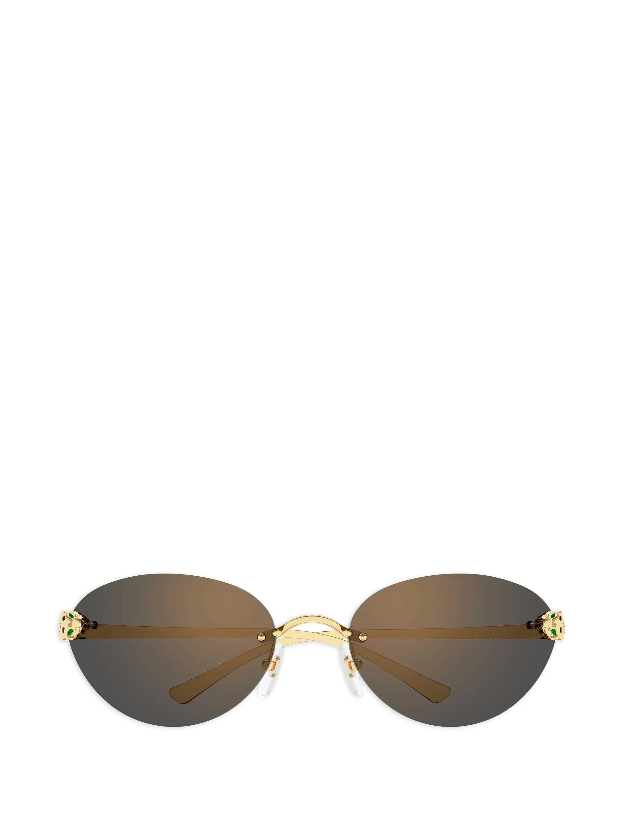 Cartier Eyewear rimless sunglasses