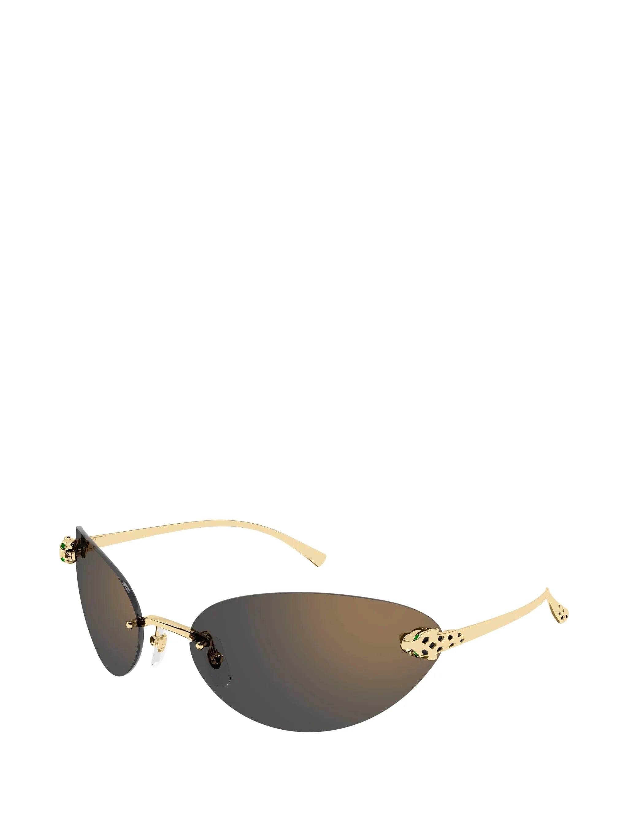Cartier Eyewear rimless sunglasses