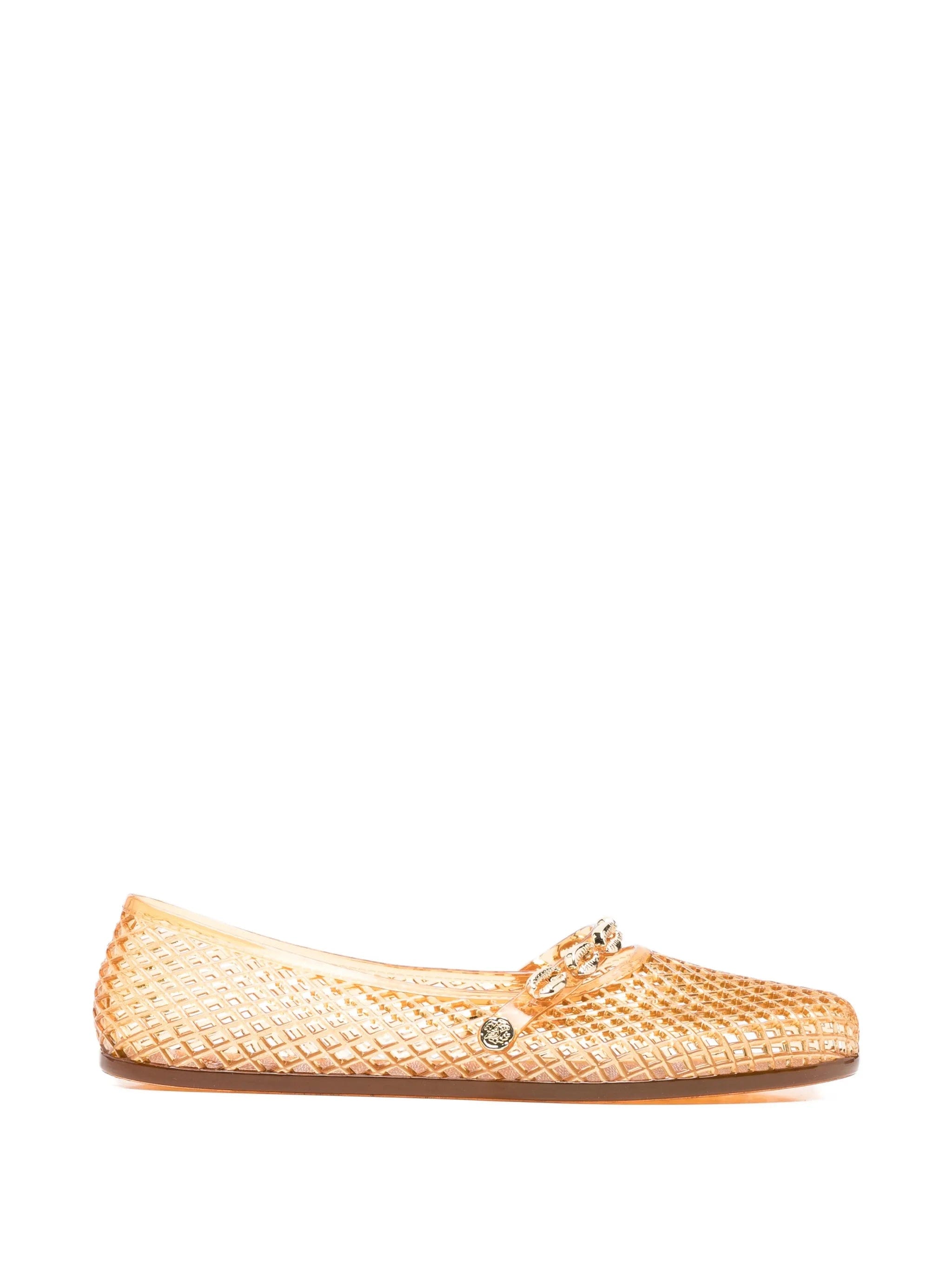 Ancient Greek Sandals Iro shell - embellishment ballet flats