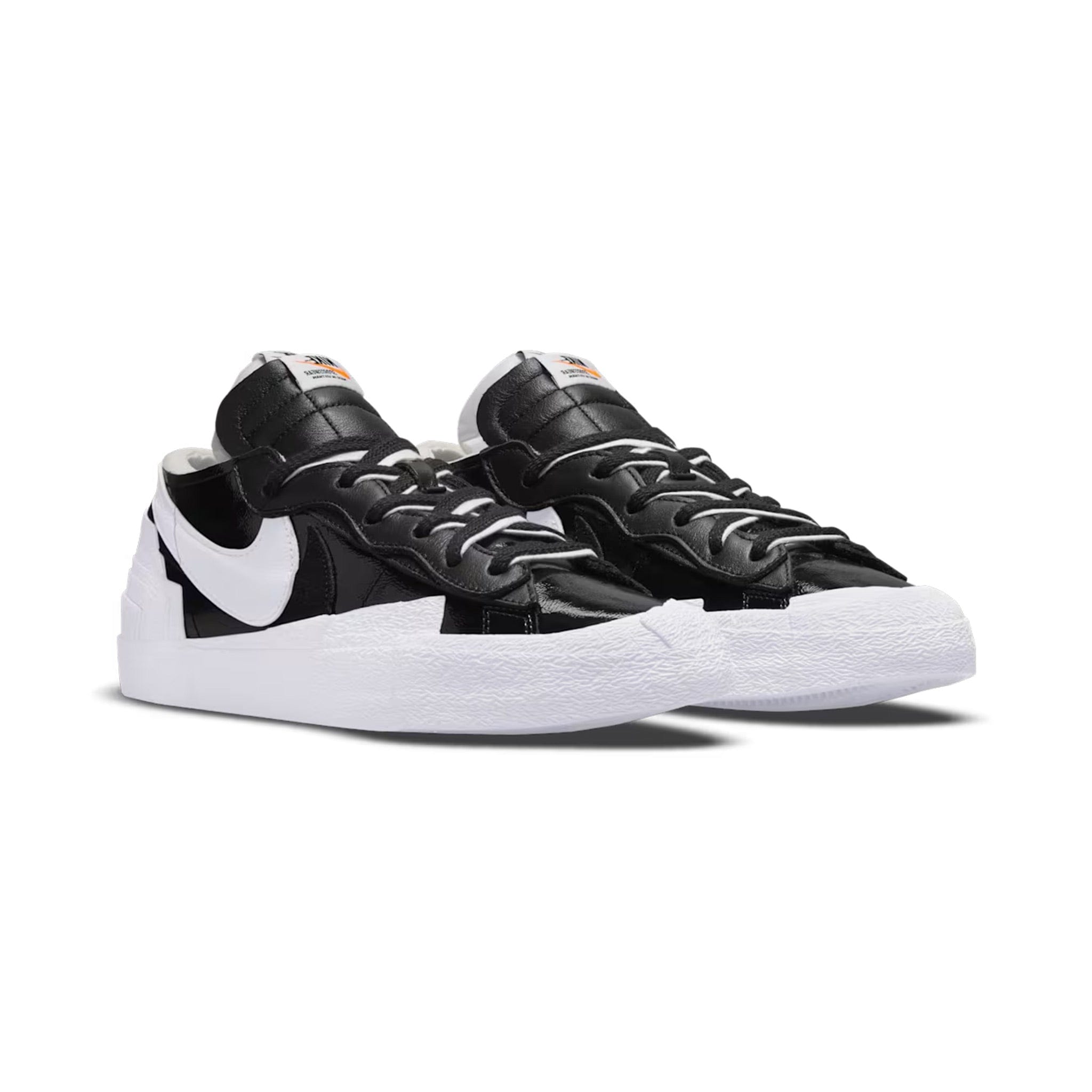 Jaber Nike Blazer Low Sacai Black Patent Leather