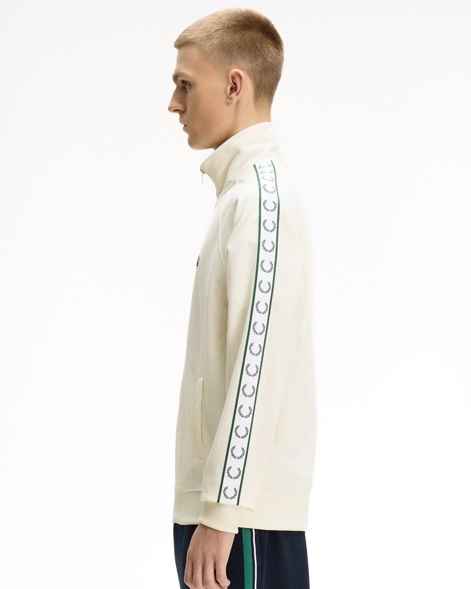Fred Perry Contrast Tape Track Jacket