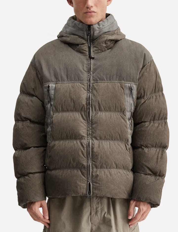 C.P. Company Eco - Chrome R Mixed Goggle Down Jacket