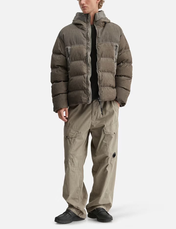 C.P. Company Eco - Chrome R Mixed Goggle Down Jacket
