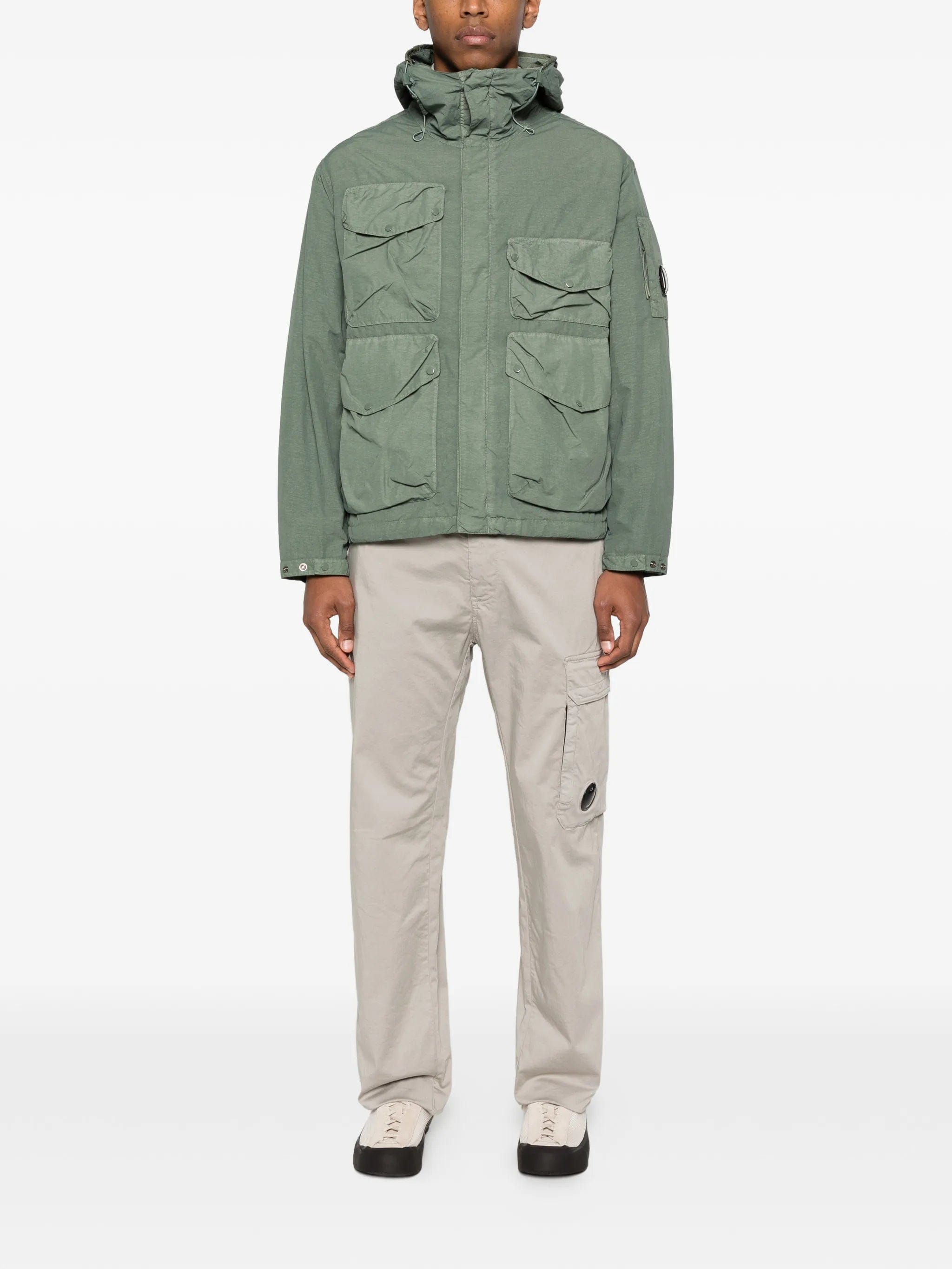 C.P. Company chest - pocket hooded jacket