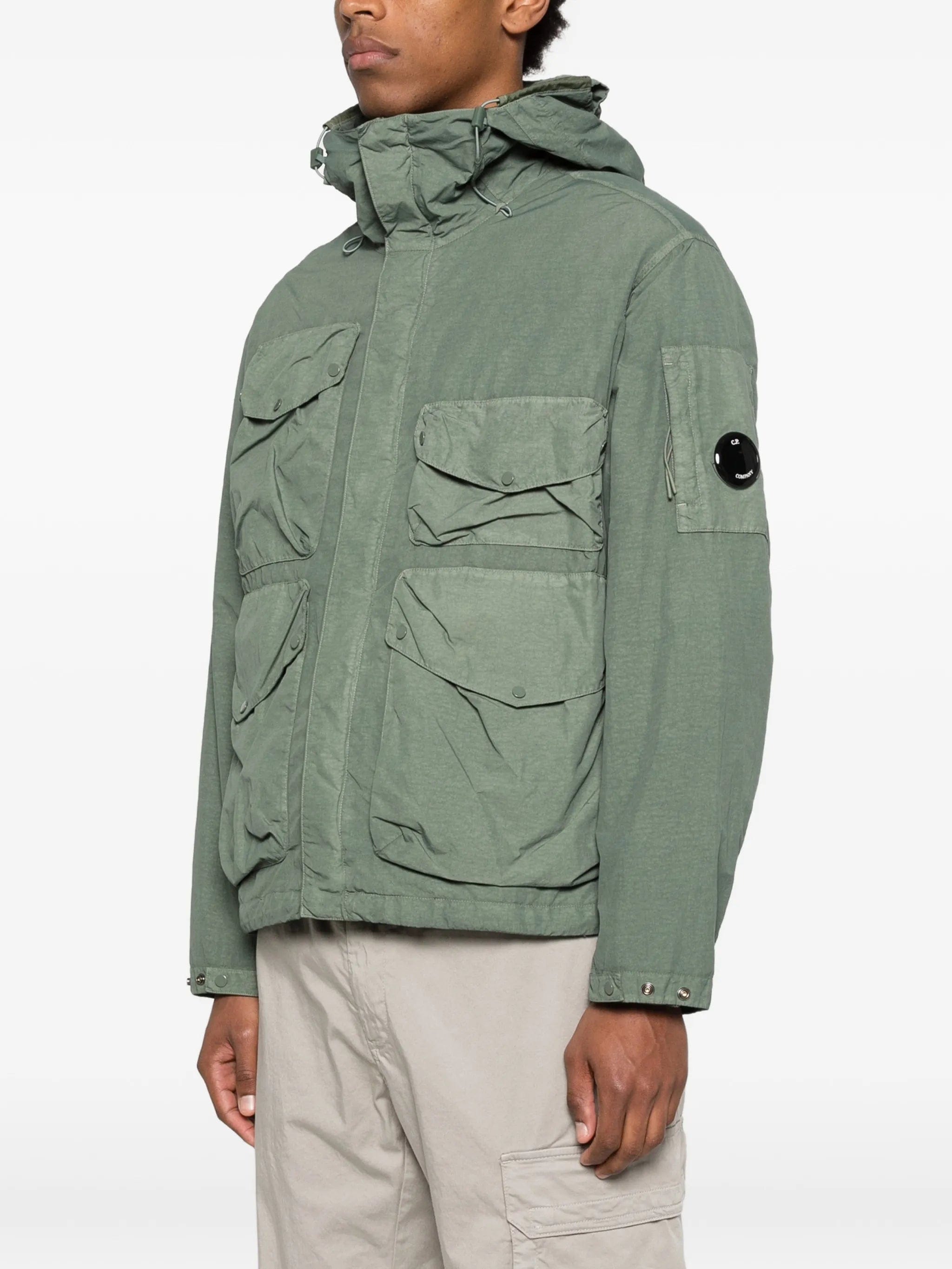 C.P. Company chest - pocket hooded jacket