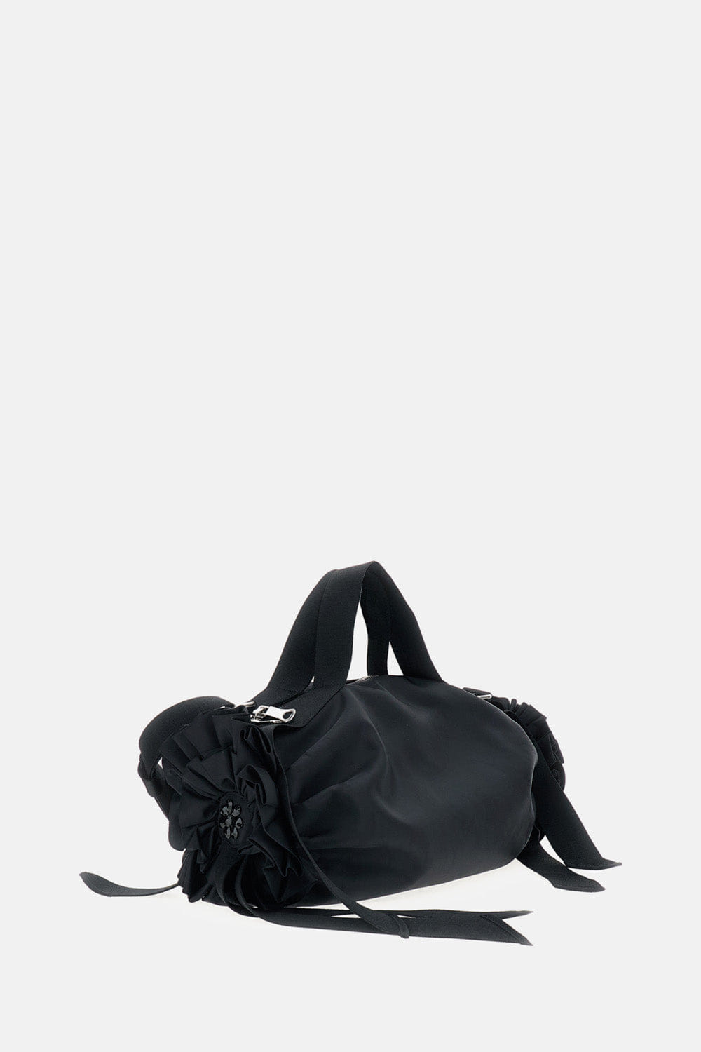 Simone Rocha BORSA LARGE CON DOPPIO NASTRO E ROSETTE