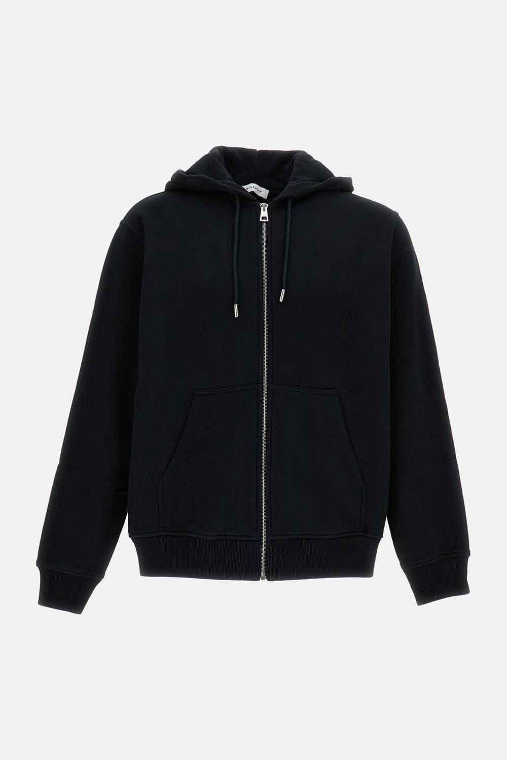 Givenchy FELPA ZIP CON CAPPUCCIO
