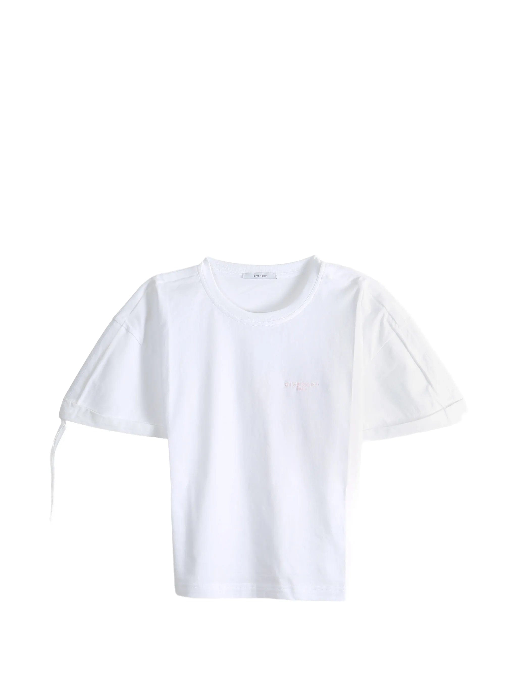Givenchy logo - embroidered sleeve - detail T - shirt