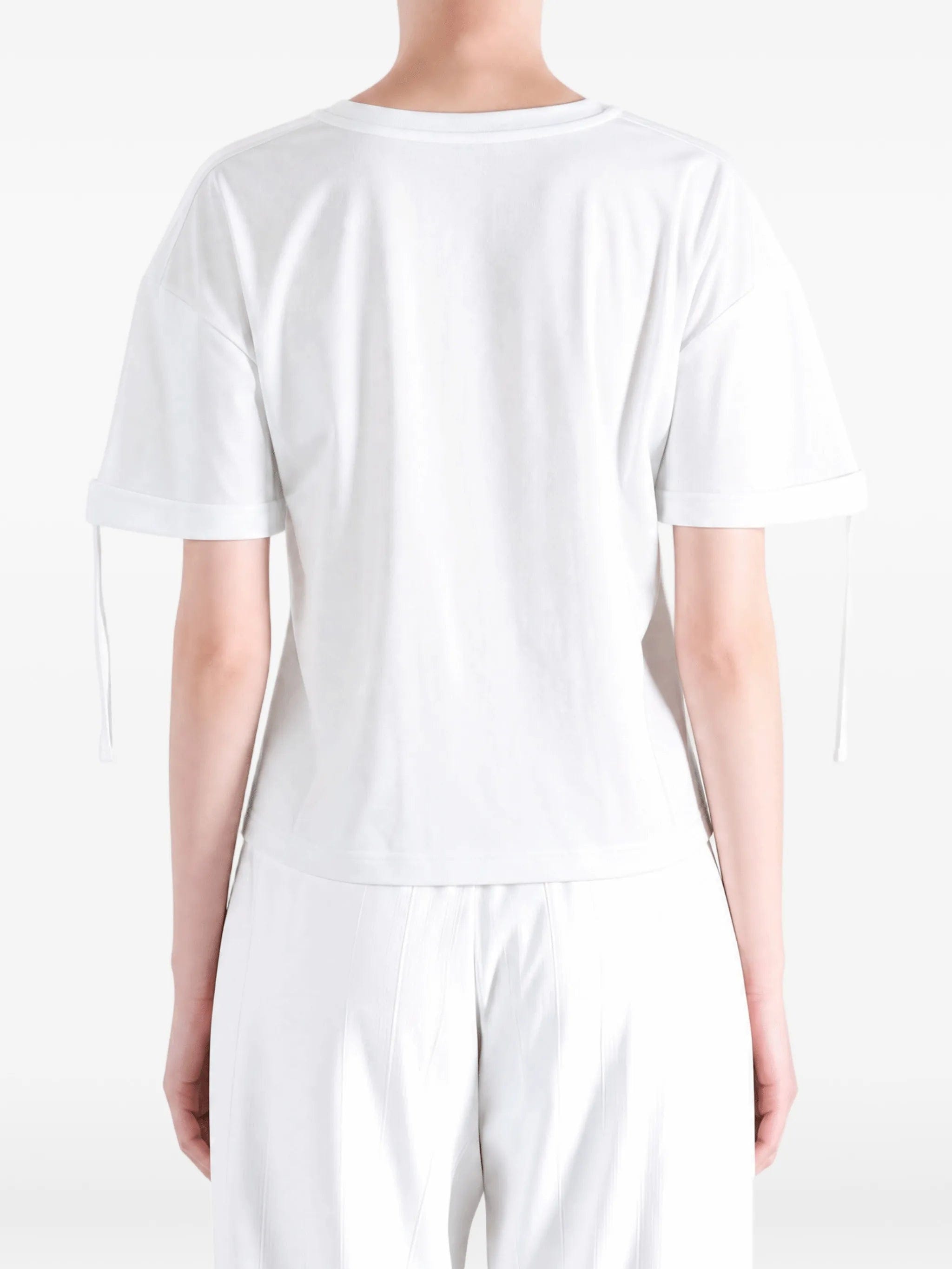 Givenchy logo - embroidered sleeve - detail T - shirt